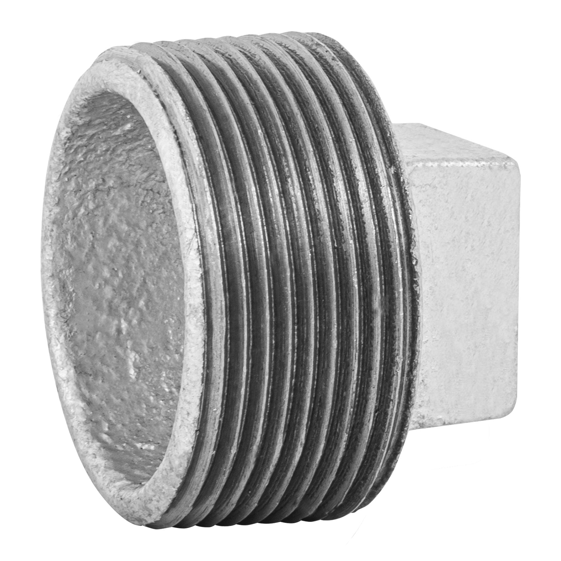 Tapón macho 1-1/2" de acero galvanizado, Foset