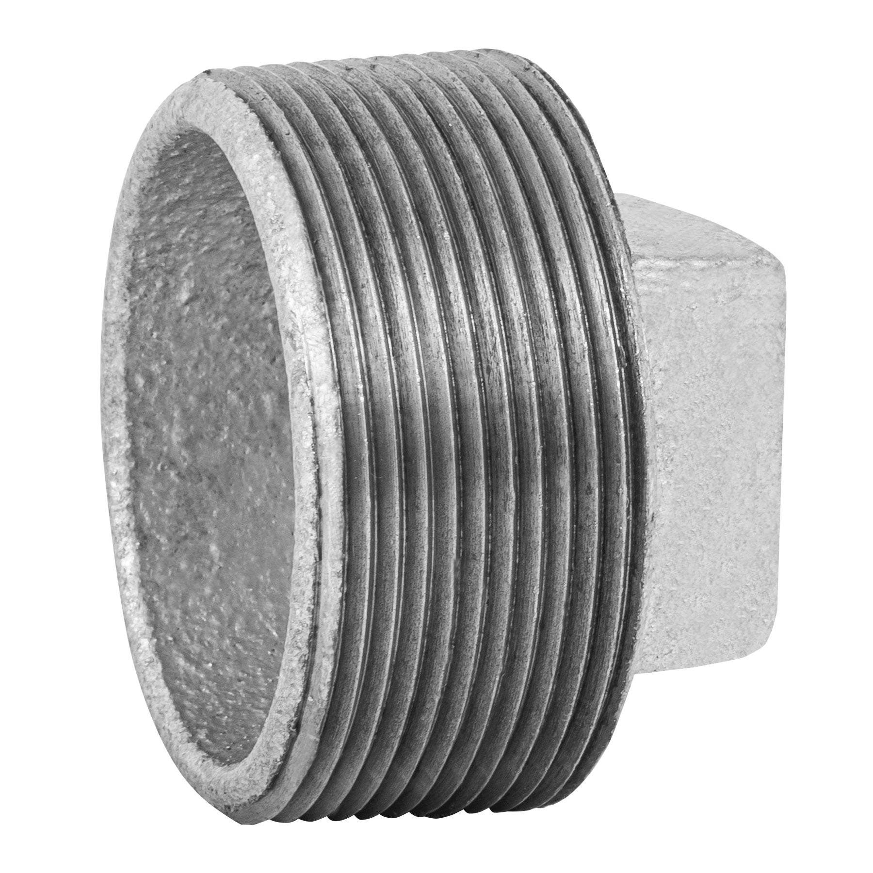 Tapón macho 2" de acero galvanizado, Foset