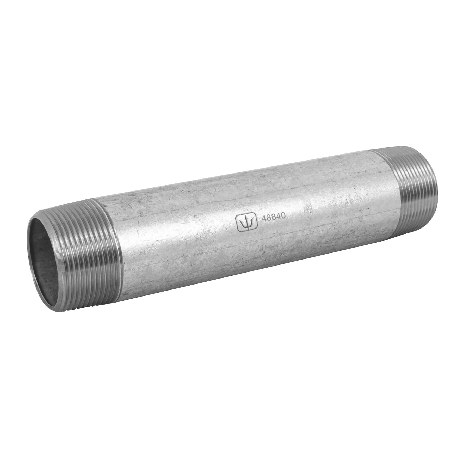 Niple de acero galvanizado 1-1/2 x 10", Foset