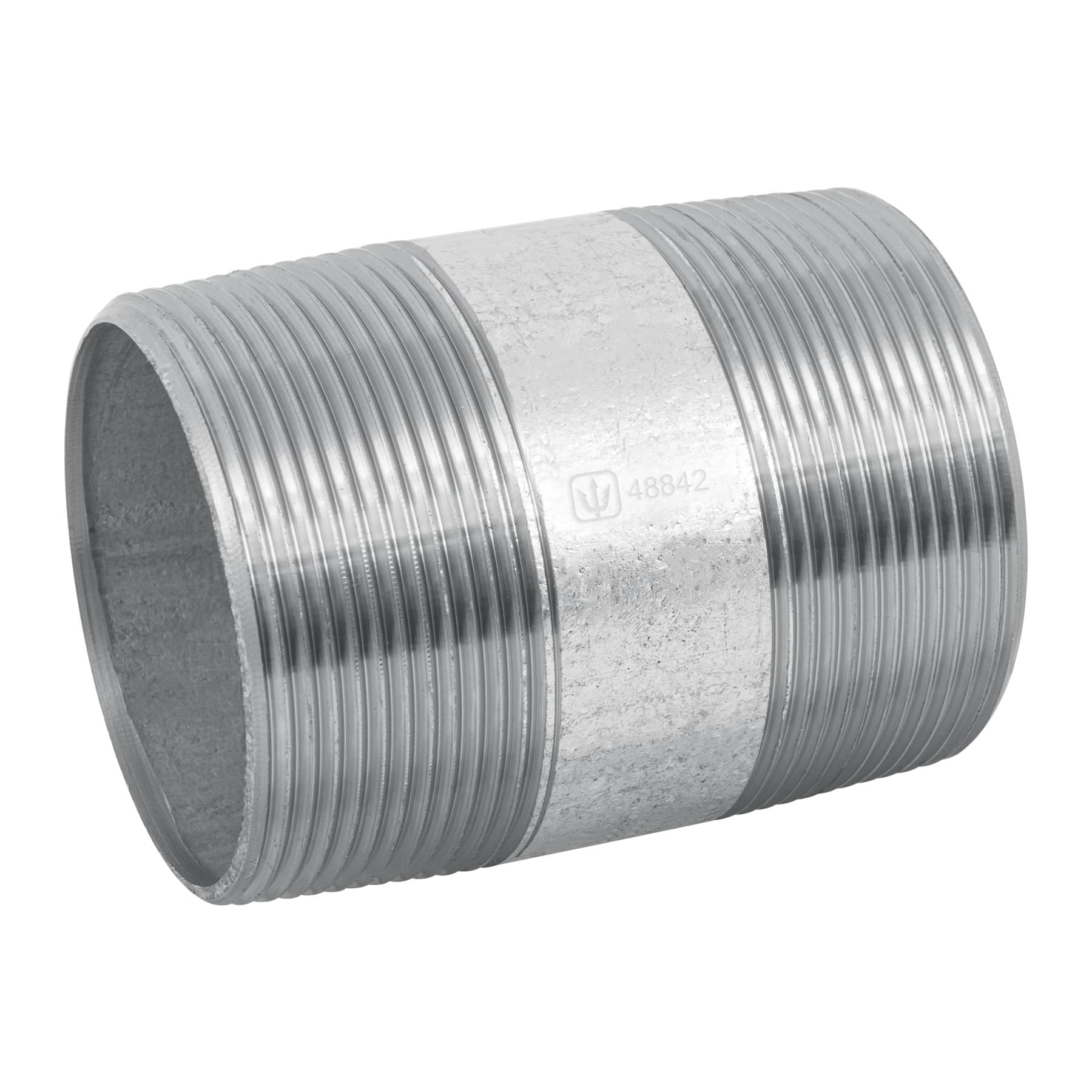 Niple de acero galvanizado 2 x 3", Foset