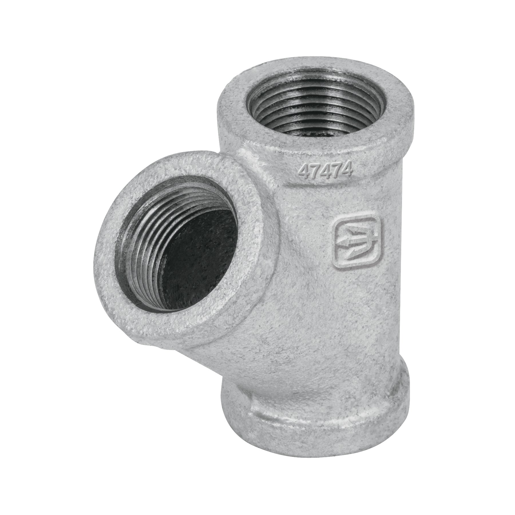 Yee sencilla 3/4" acero galvanizado, Foset