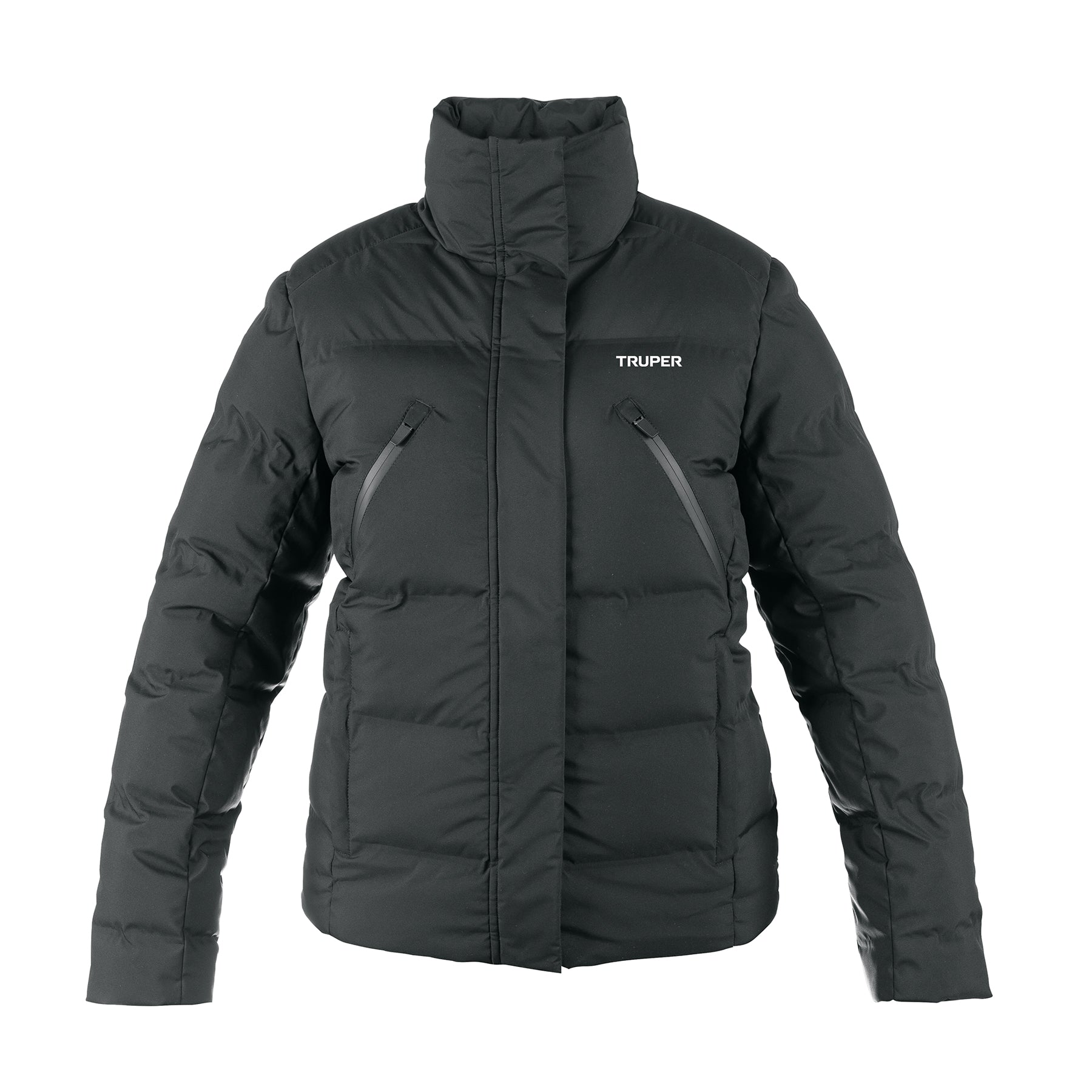 Chamarra acolchada térmica para mujer, negro, G, Truper