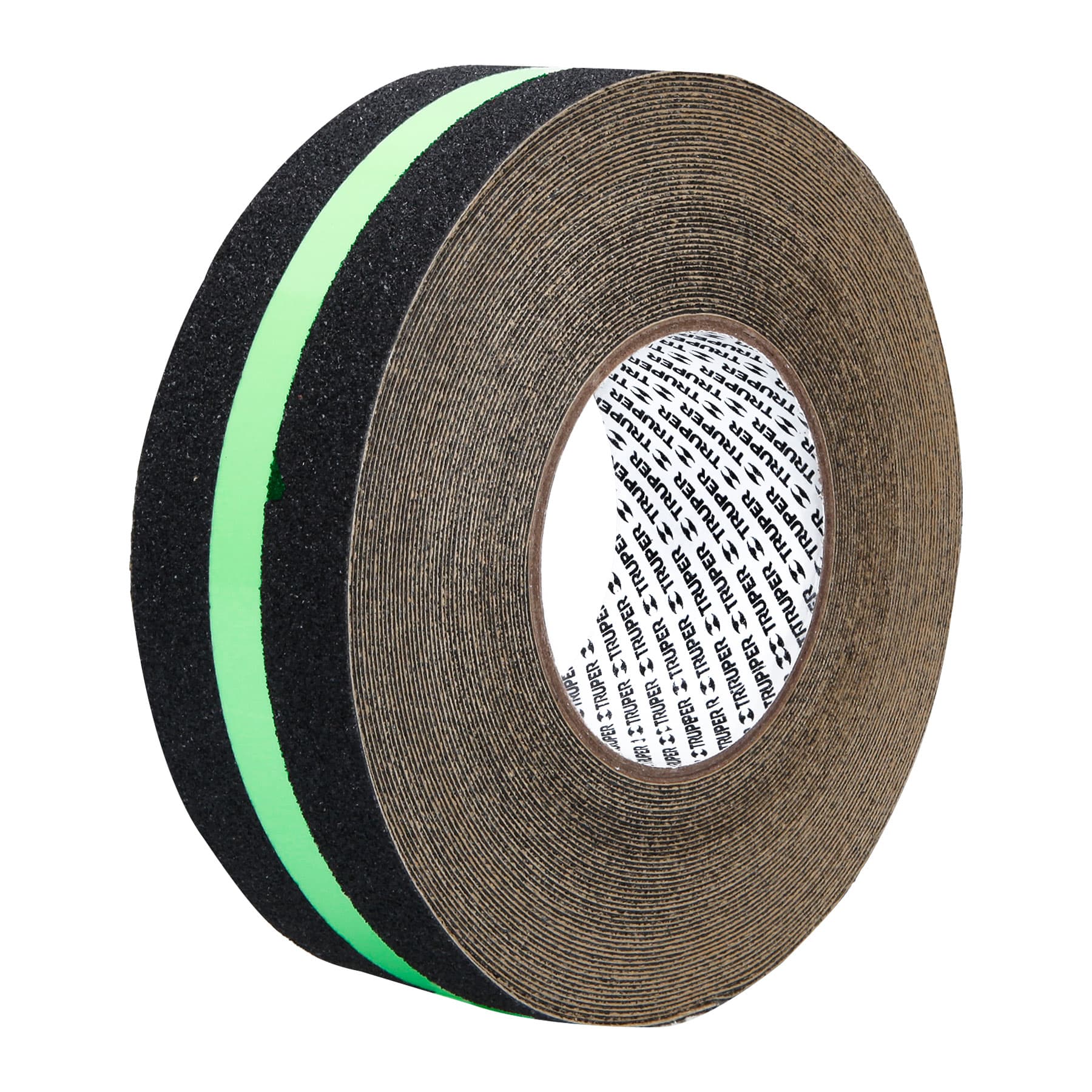 Rollo de 18m cinta antiderrapante fotoluminiscente 50 mm abrasivo