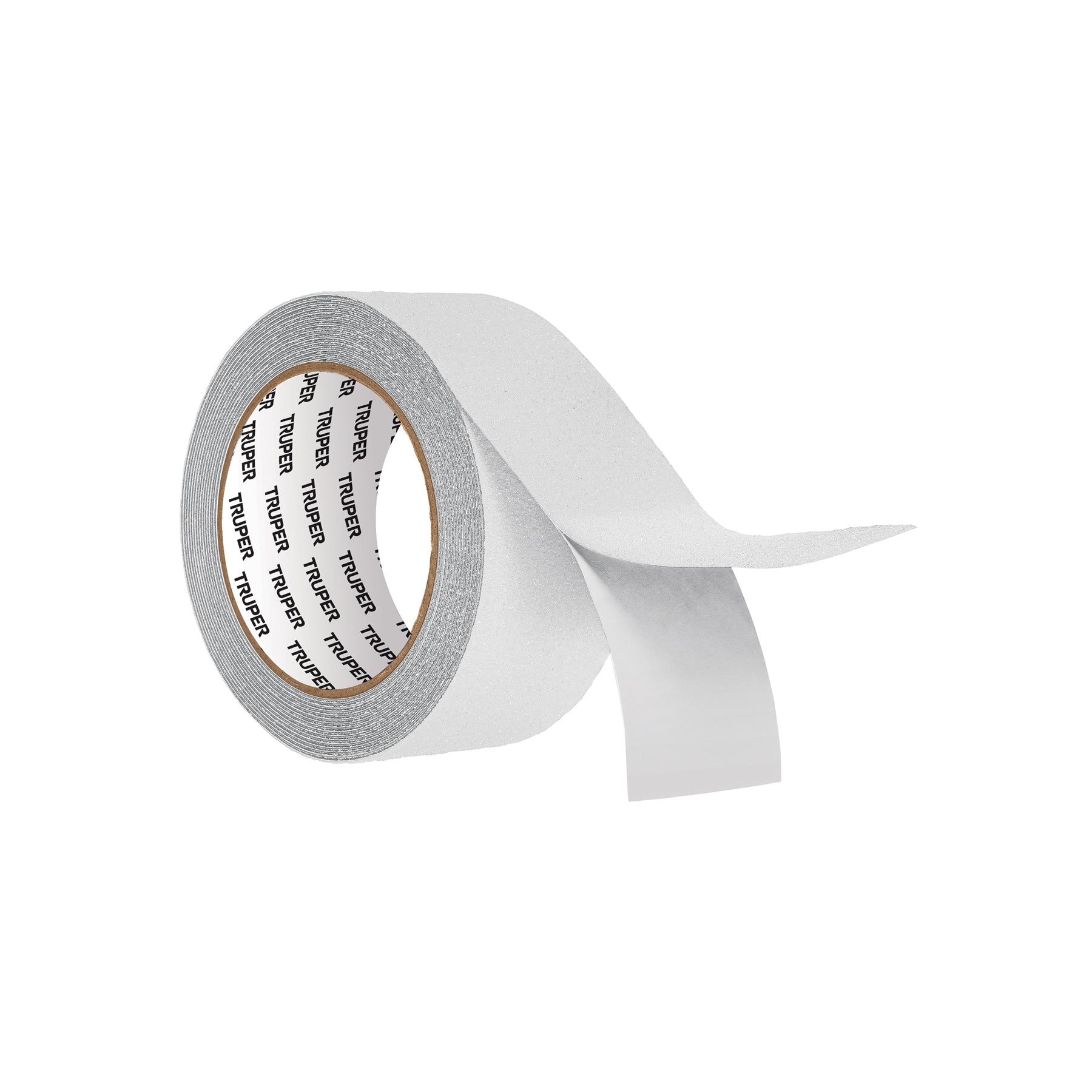 Rollo de 5m de cinta antiderrapante blanca 50mm con abrasivo