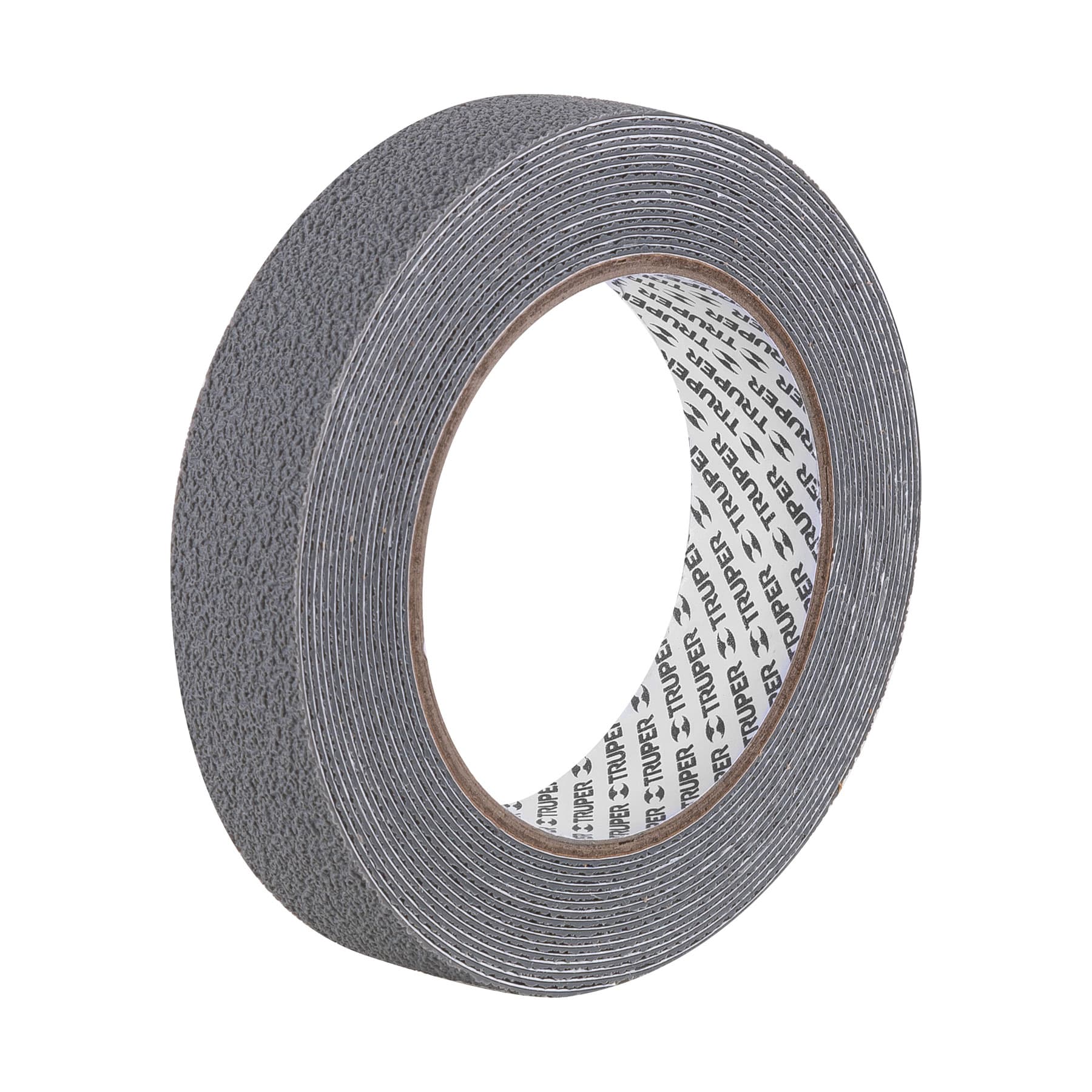 Rollo de 5 m cinta antiderrapante 25mm gris para áreas húmedas