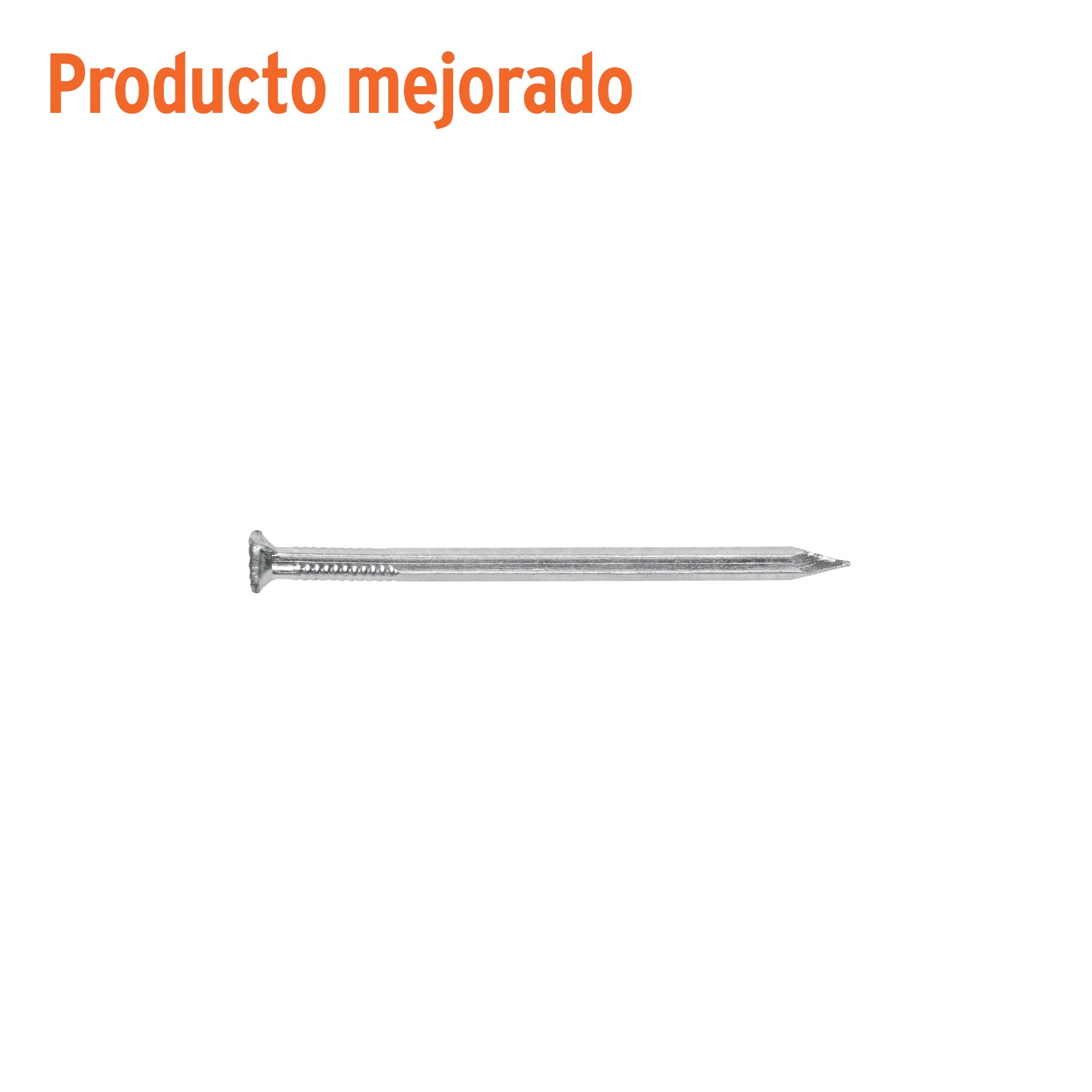 Blíster con 15 clavos galvanizados para concreto 2-1/2", Fiero
