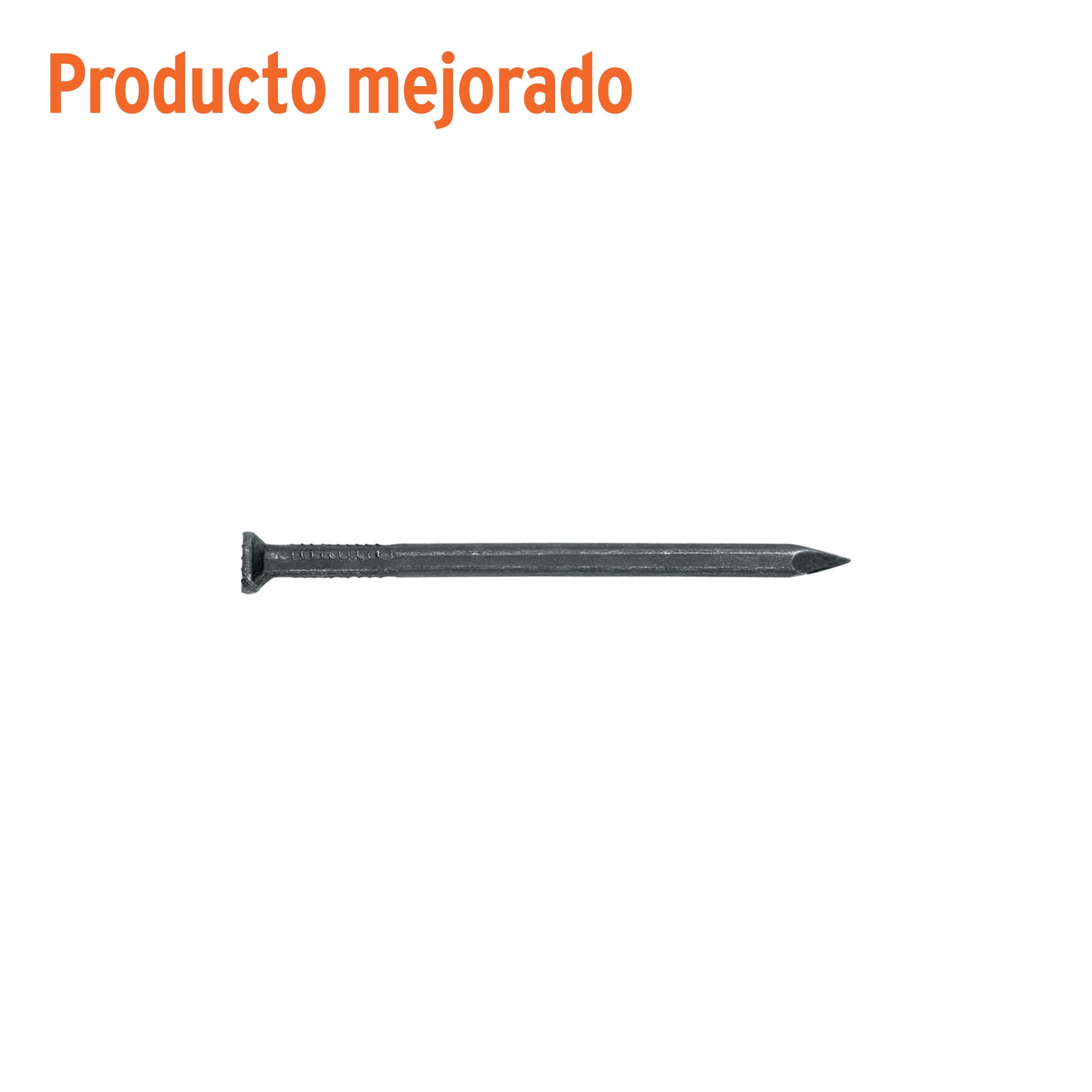 Blíster con 15 clavos negros para concreto 2-1/2", Fiero