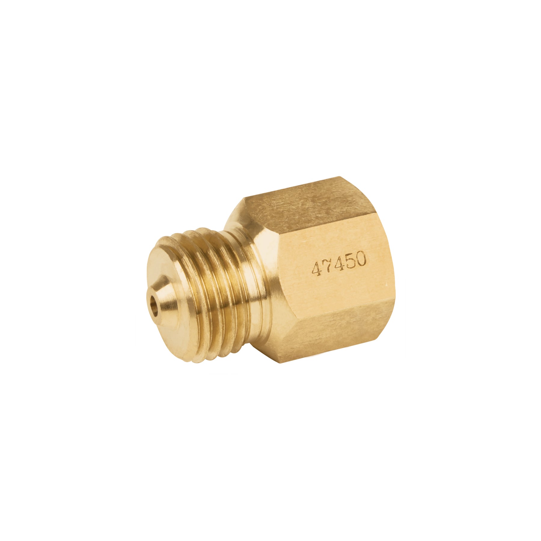 Check para regulador de 1/4" X 1/4" para gas, Foset, CLG-151, 47450