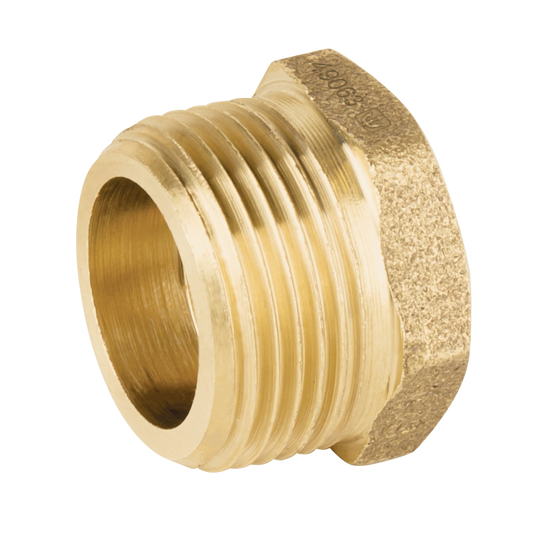 Reducción bushing de latón, 3/4" x 1/2", Foset, CLG-231, 49062