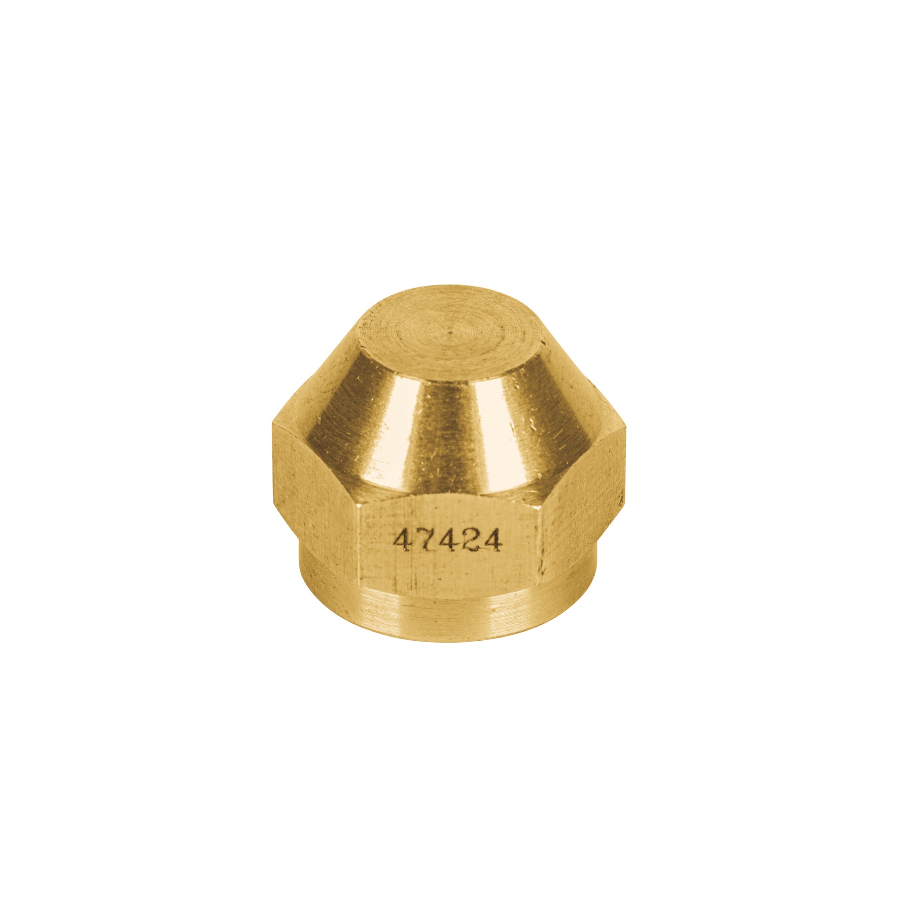 Tapón hembra de latón de 3/8", Foset