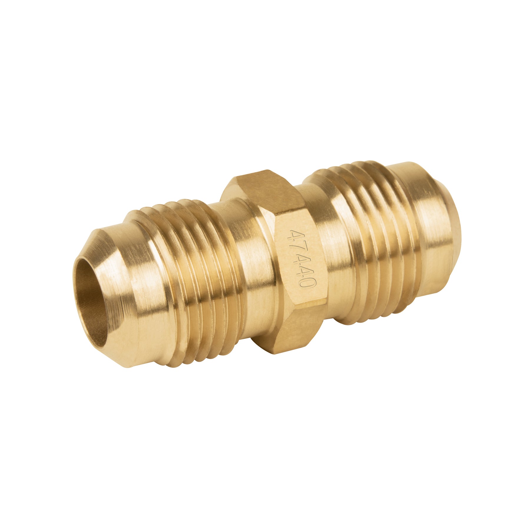 Niple unión de latón de 1/2" X 1/2", Foset