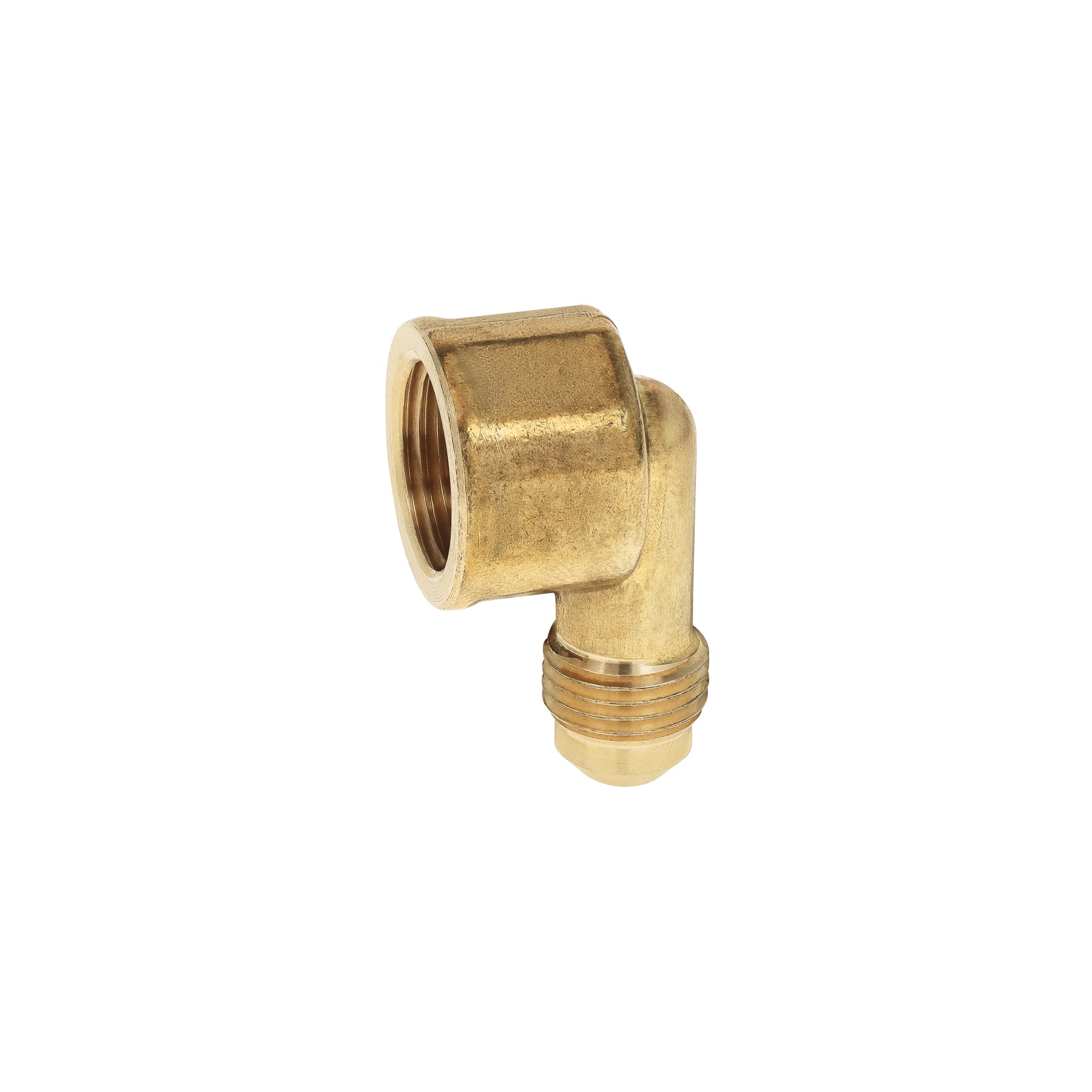 Codo para estufa a 90∞ de latón de 5/16" x 3/8", Foset