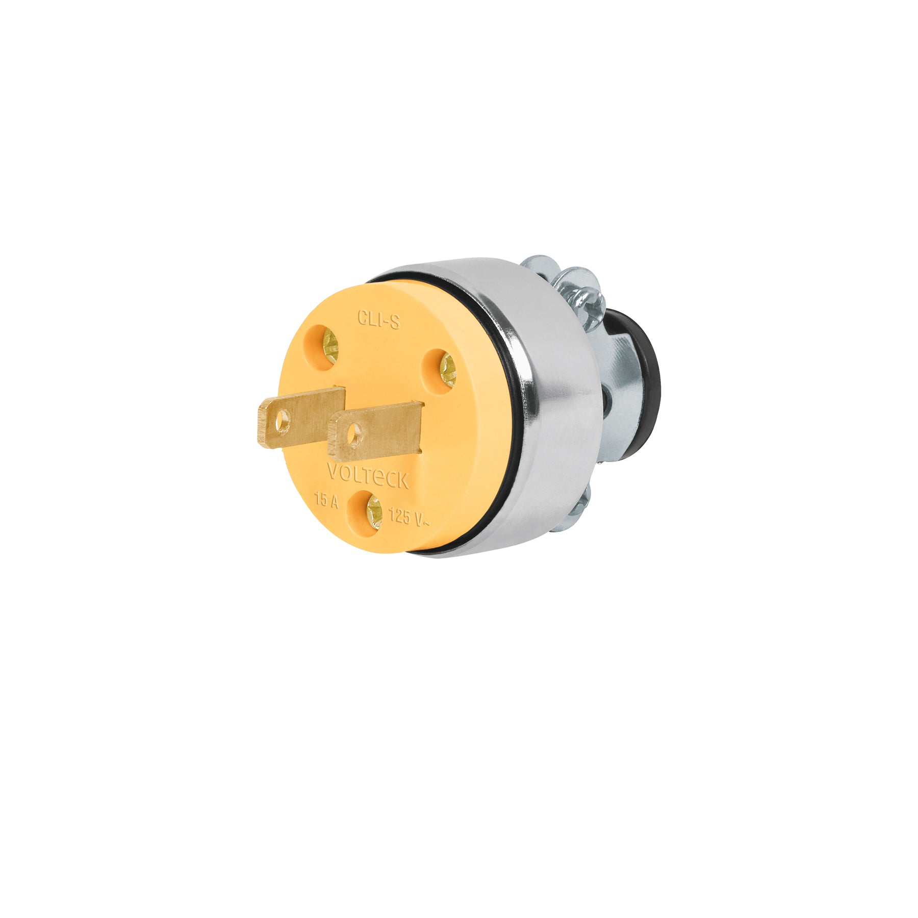 Clavija industrial blindada polarizada, Volteck, CLI-S, 46200