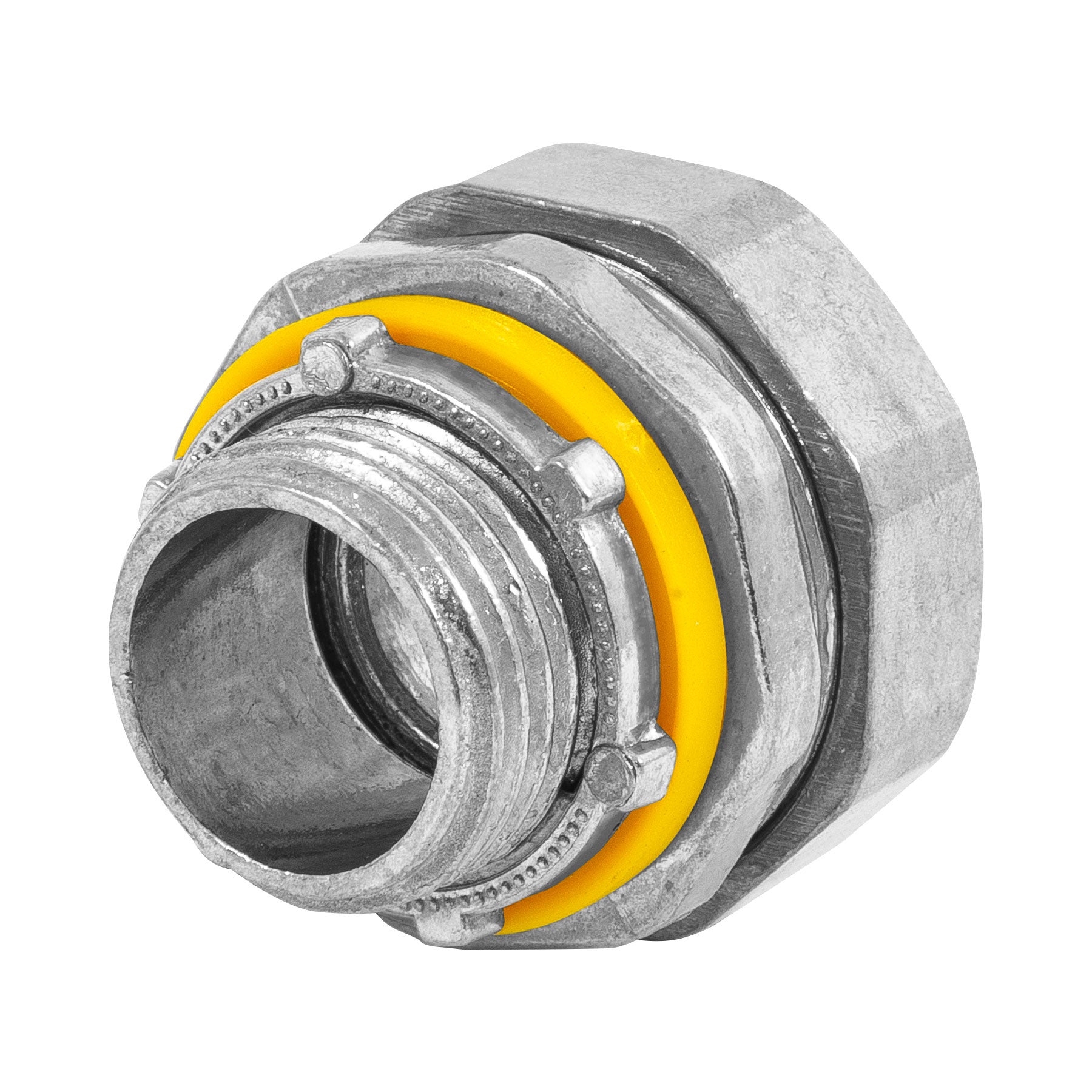 Conector recto 1/2" para tubo liquid tight, Volteck