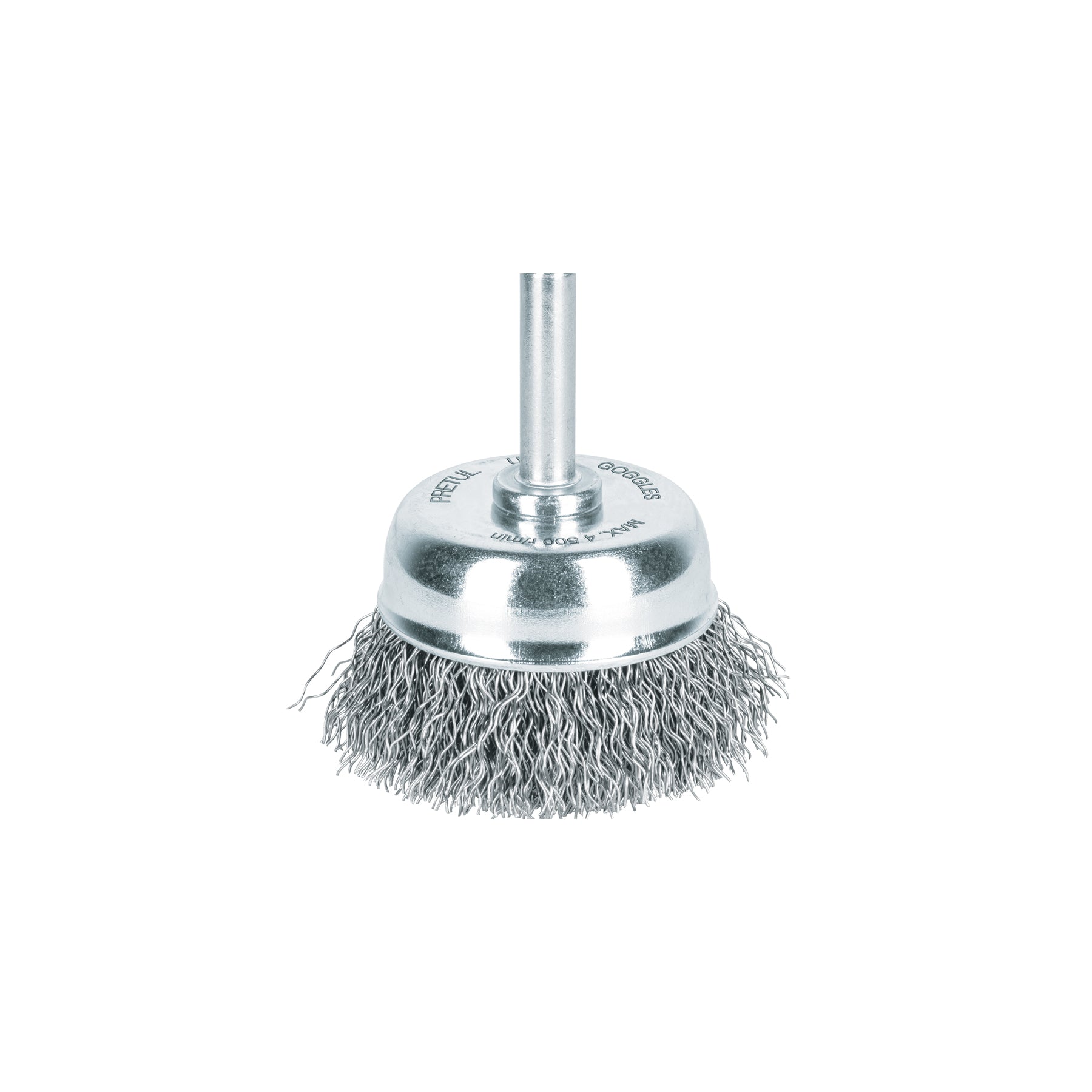 Carda de copa 1-3/4" alambre grueso para taladro, Pretul, CO-2P, 21004