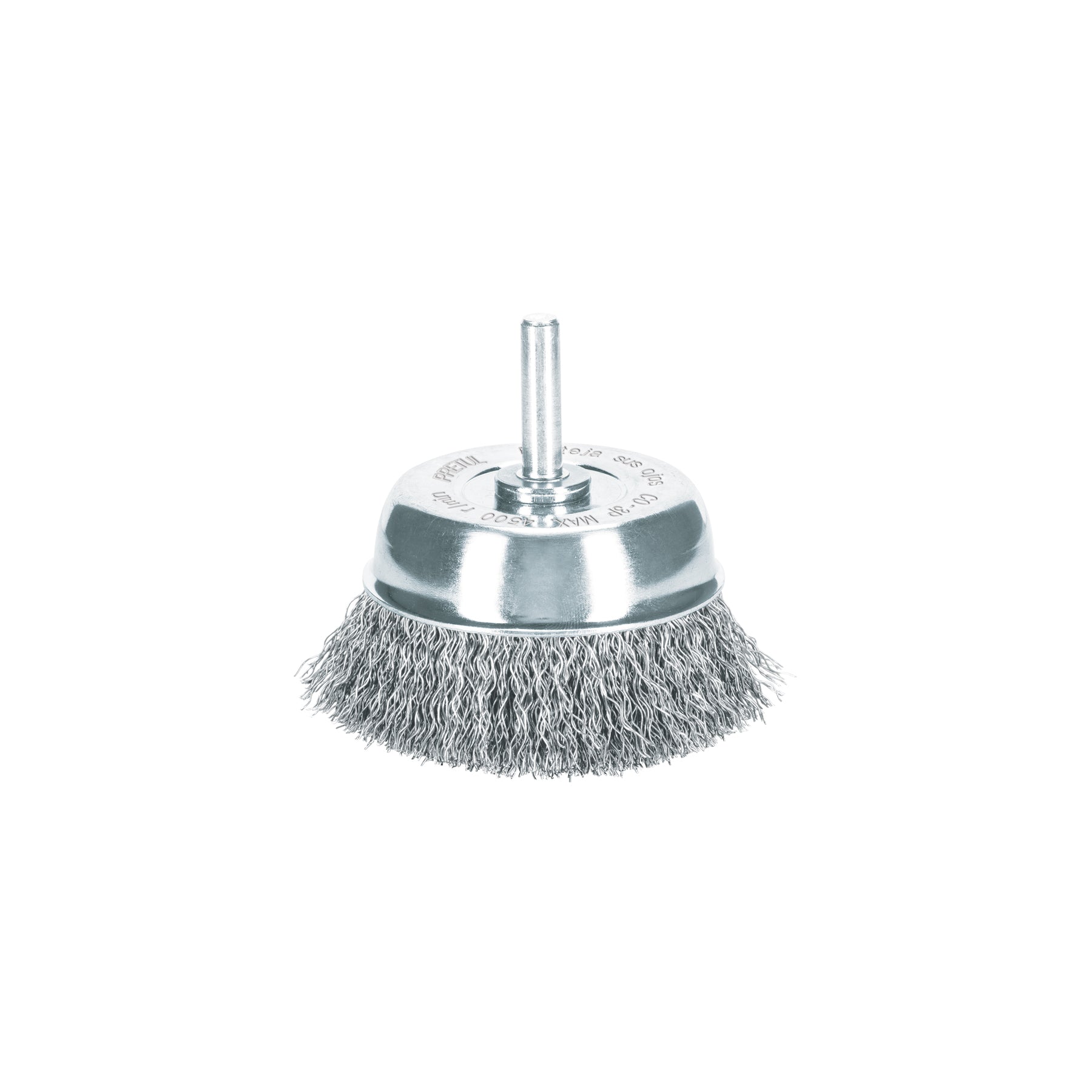 Carda de copa 2-3/4" alambre grueso para taladro, Pretul, CO-3P, 21005