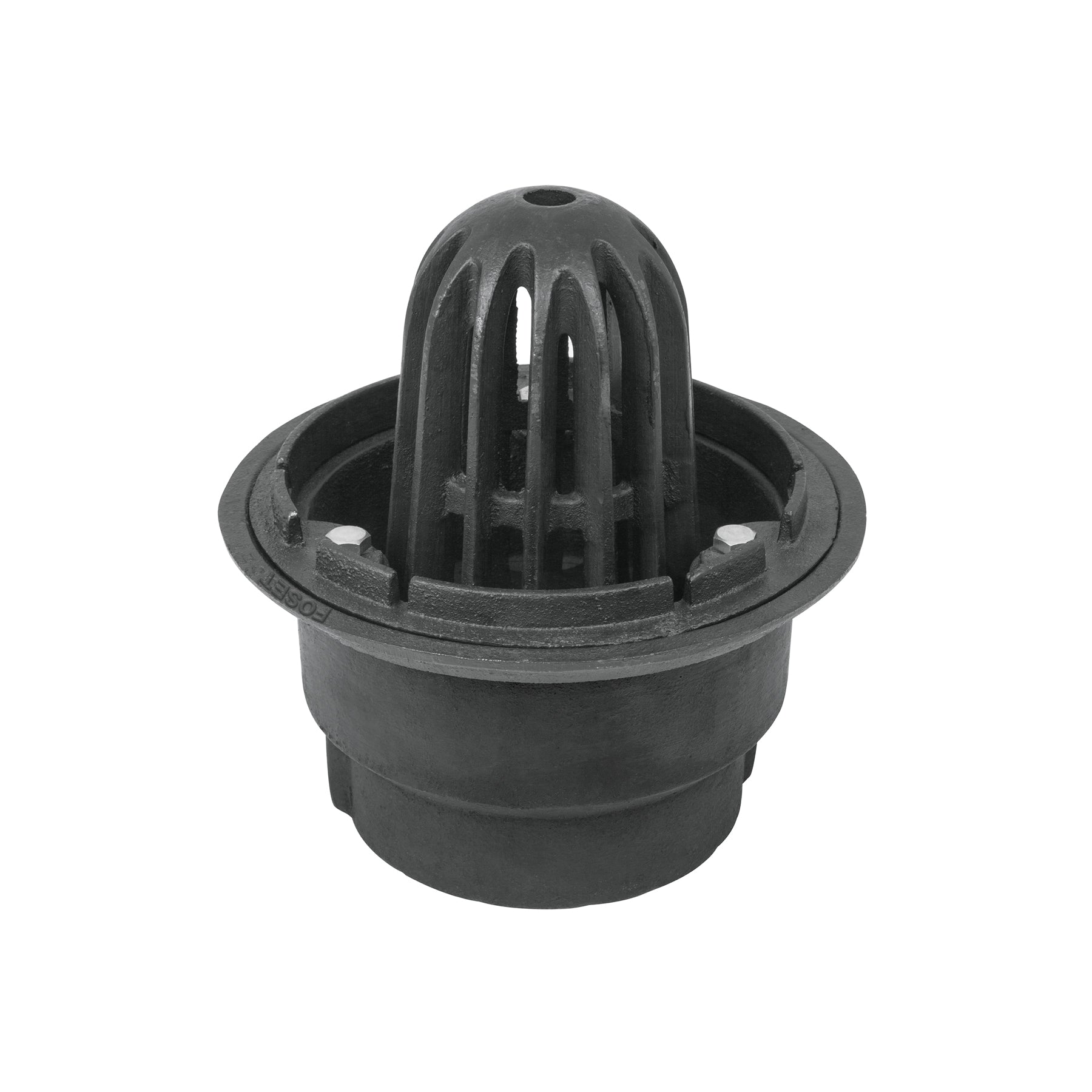 Coladera de hierro de cúpula para azotea, Foset, CO-44, 45303
