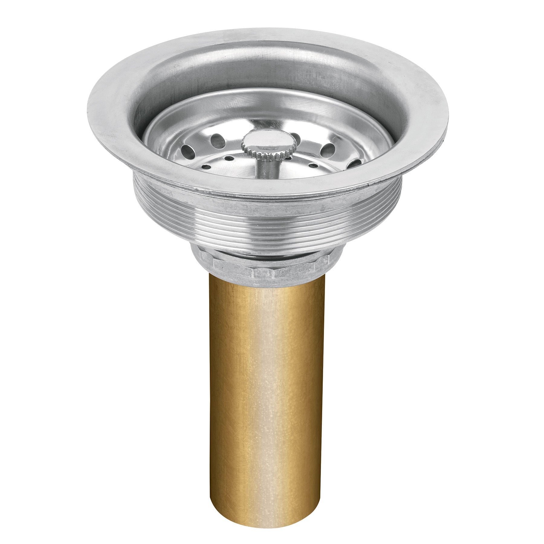 Contracanasta 3-1/2" inoxidable tubo latón, Foset