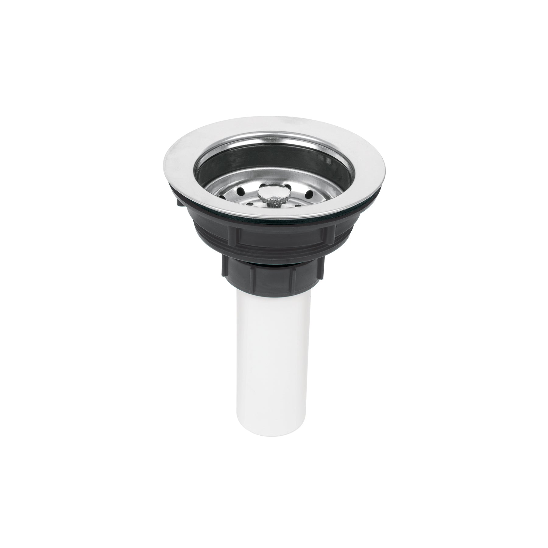 Contracanasta 3-1/2" inoxidable tubo plástico, Foset