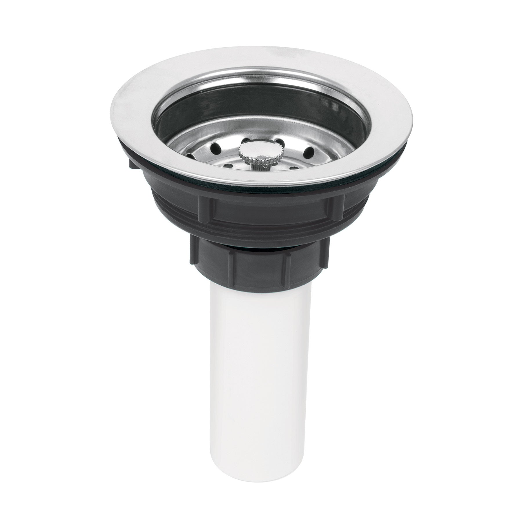 Contracanasta 3-1/2" inoxidable tubo plástico, Foset