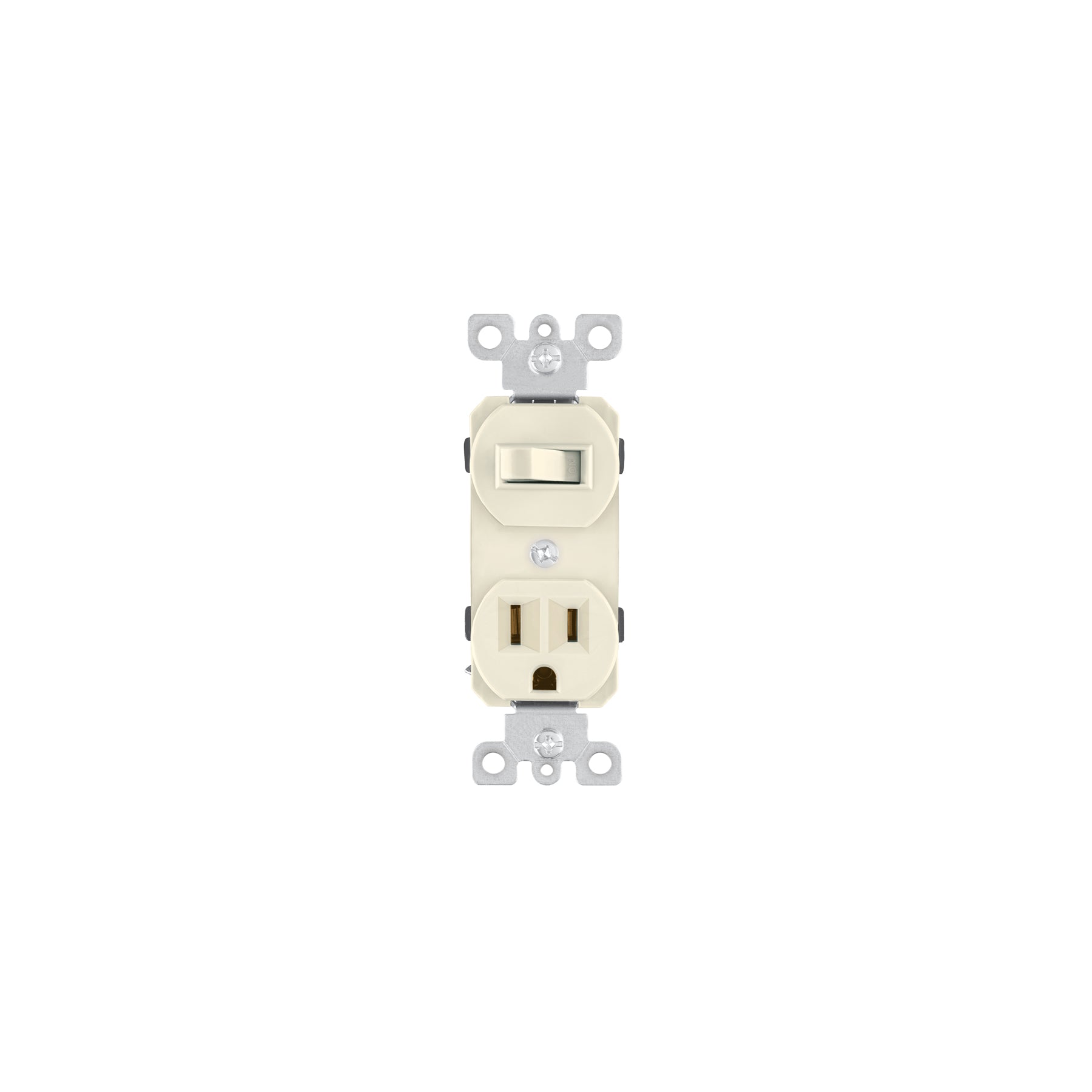 Interruptor de palanca con contacto, Standard, marfil, Volteck, COAP-S, 46001