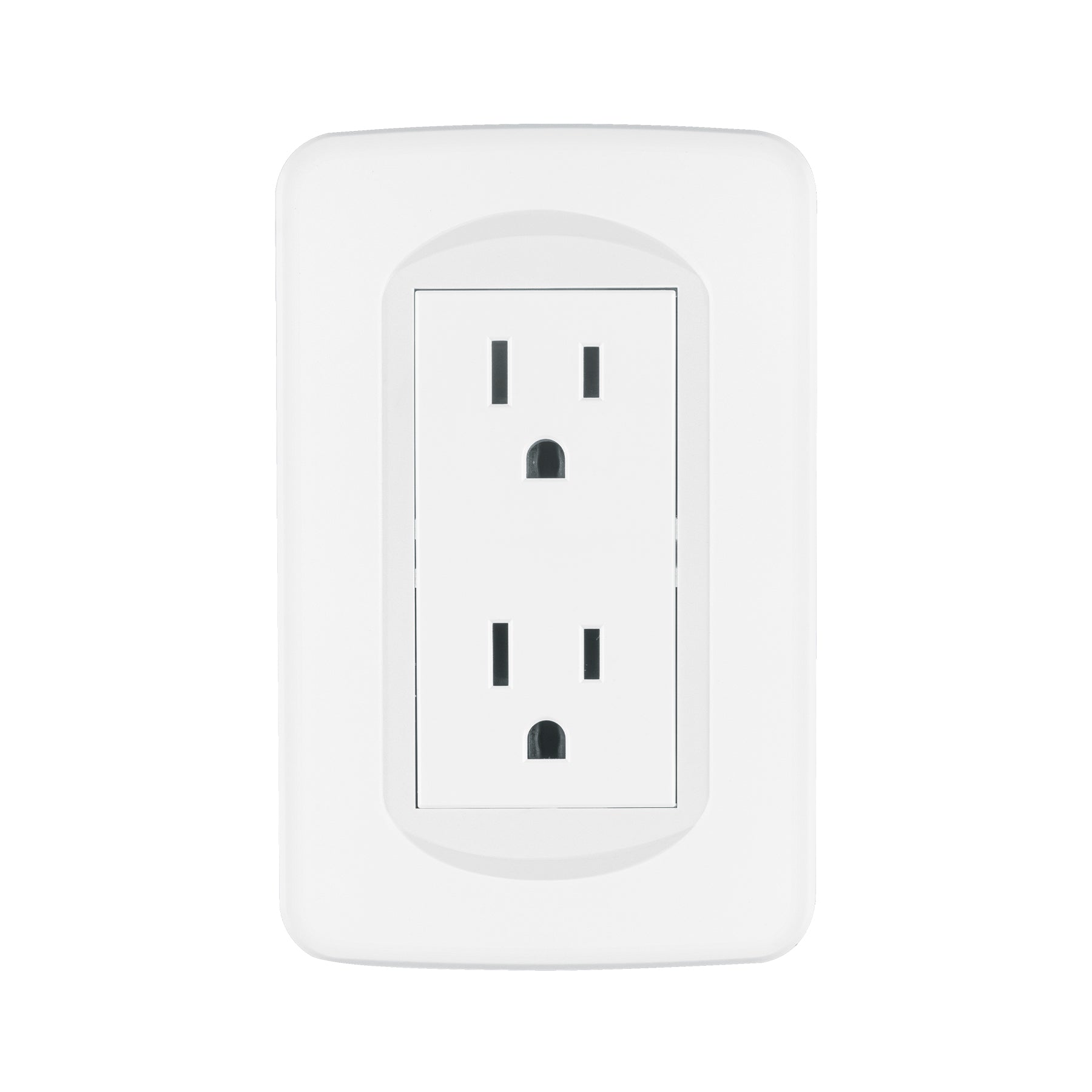 Placa armada contacto dúplex, 3 módulos, Toledo, Basic