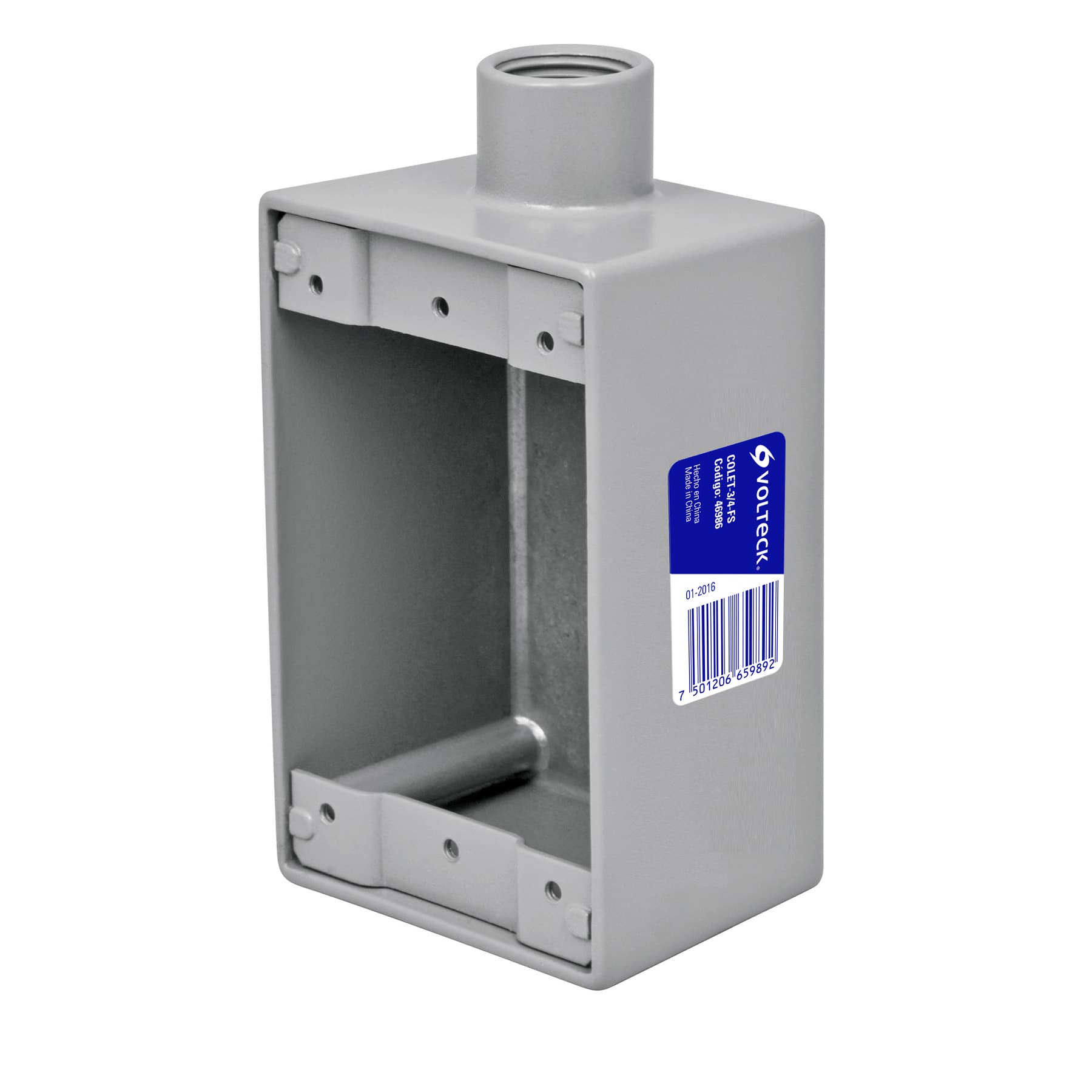 Condulet 3/4" conexión tipo FS, Volteck