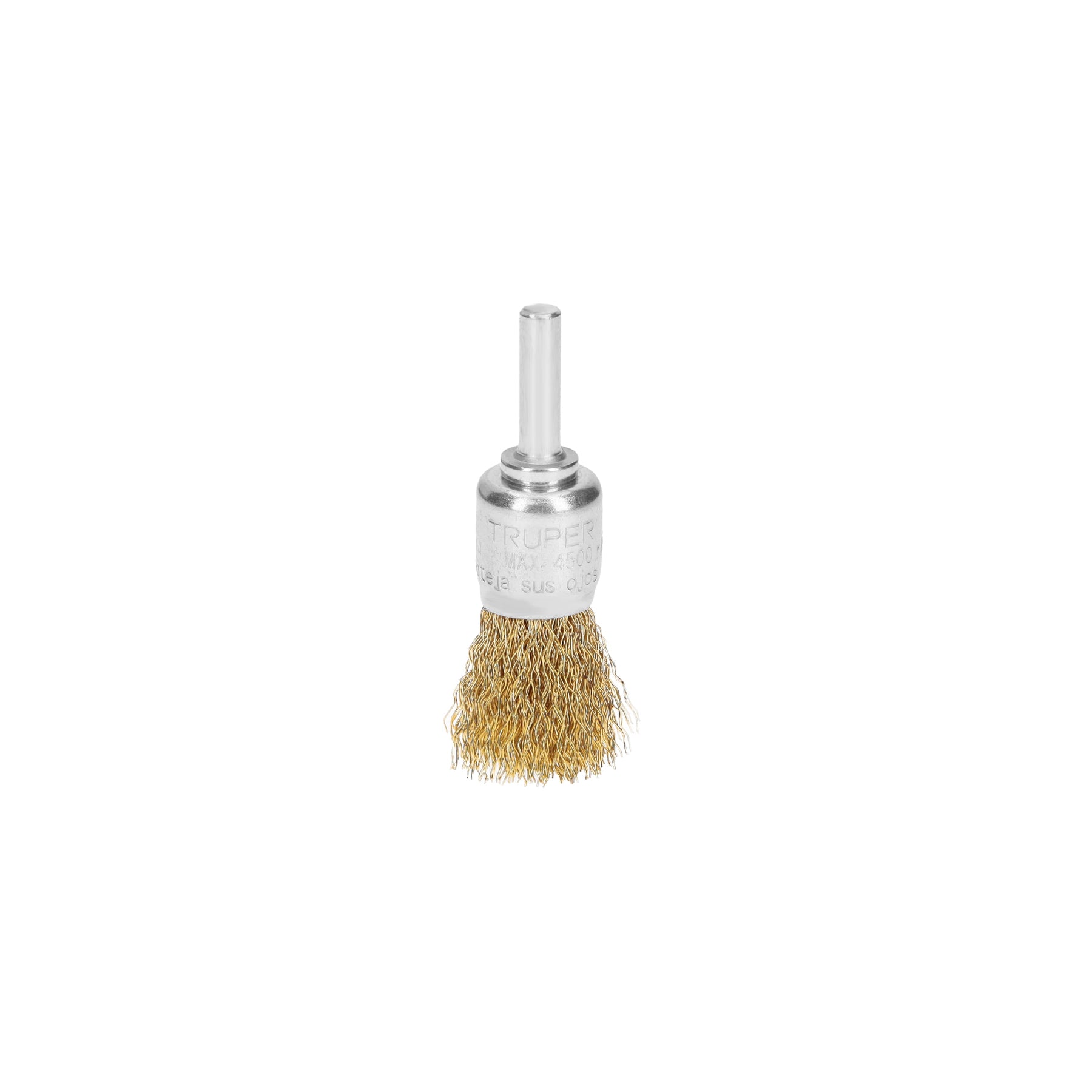 Carda de copa 3/4" alambre grueso para taladro, Truper