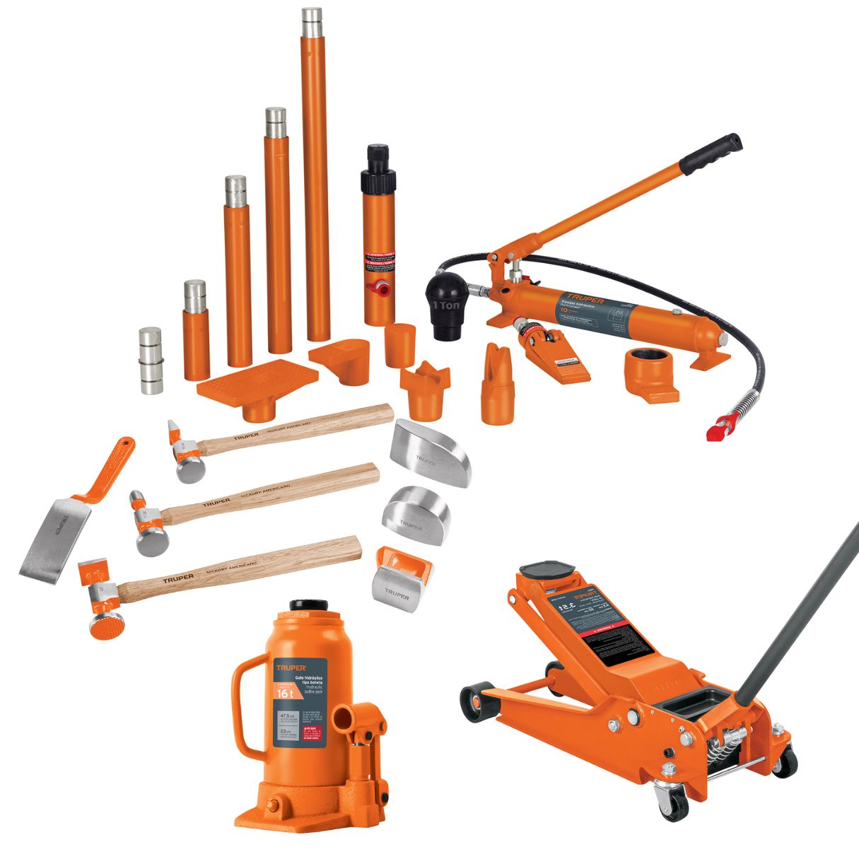 Combo PowerLift PRO – Hidráulico y Enderezado Automotriz