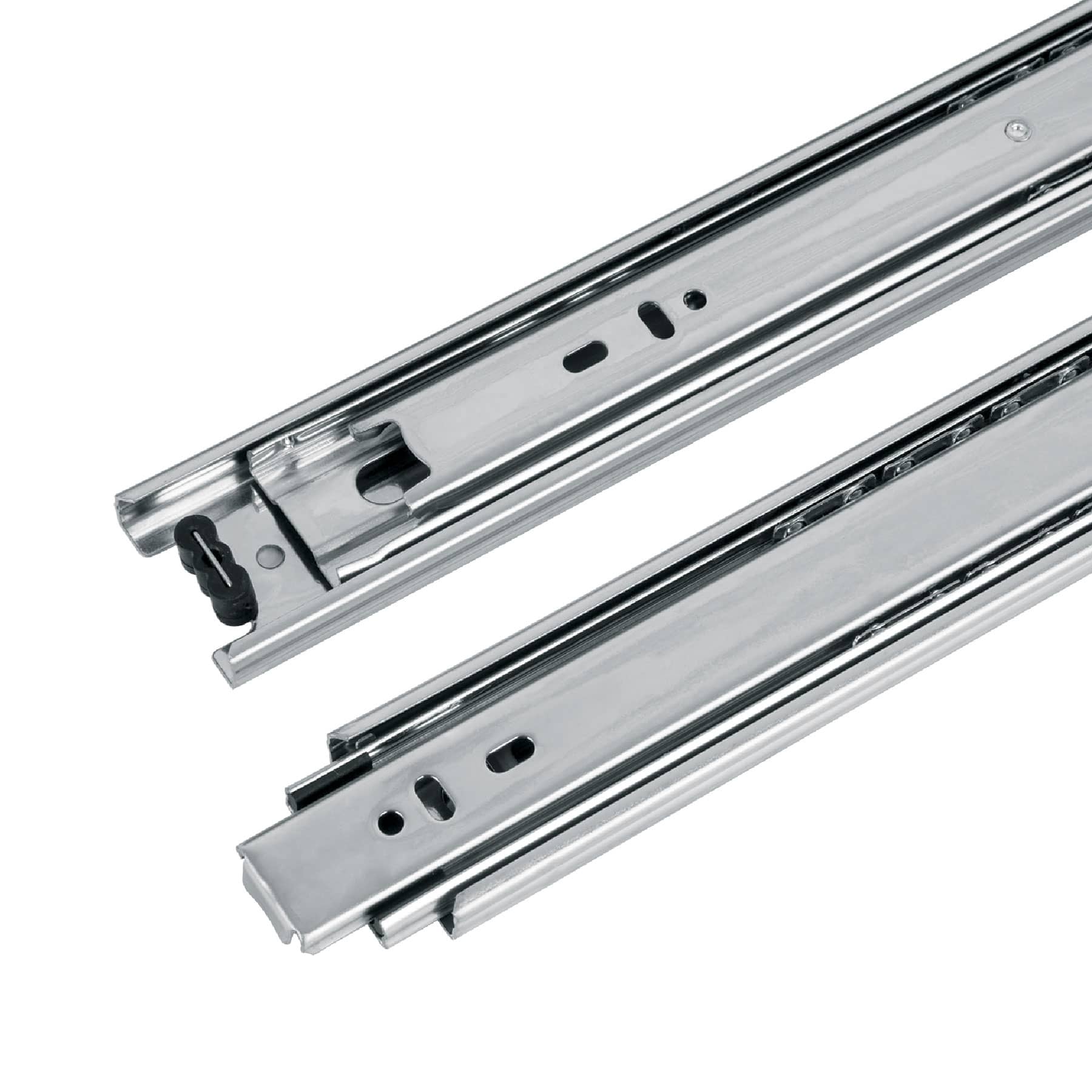 Bolsa con 2 correderas extensión 45 cm para cajón, ancho 4.5 cm