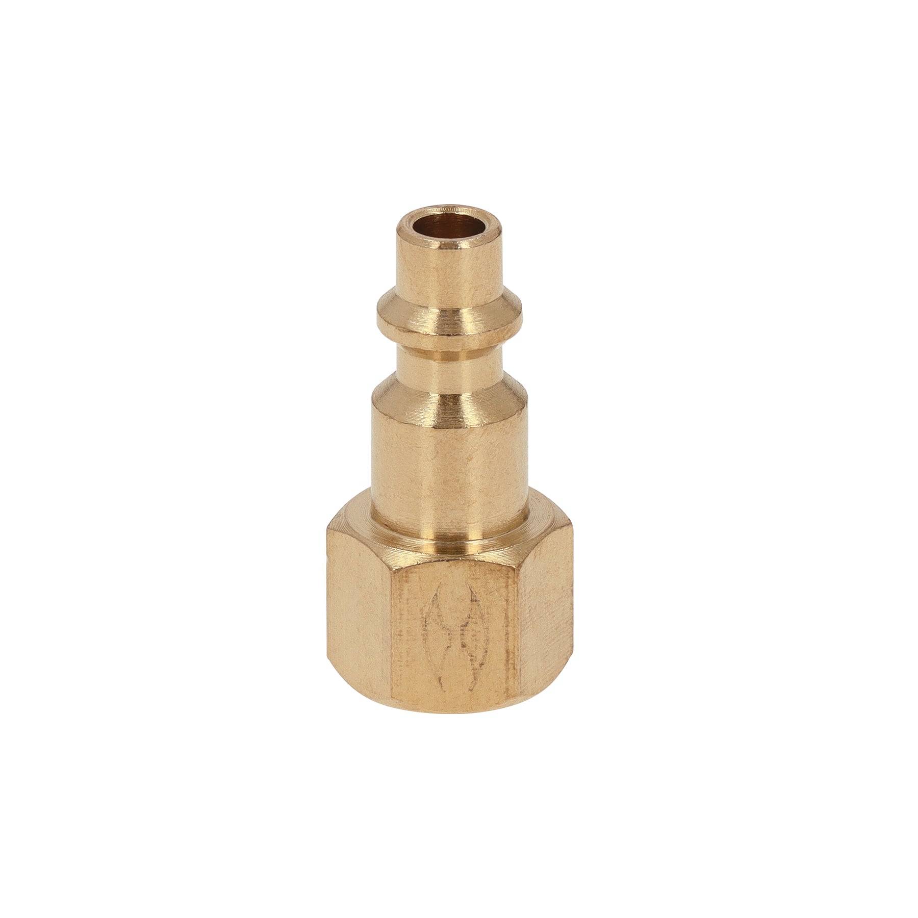 Conector rápido de latón, hembra, cuerda 1/4" NPT, Truper