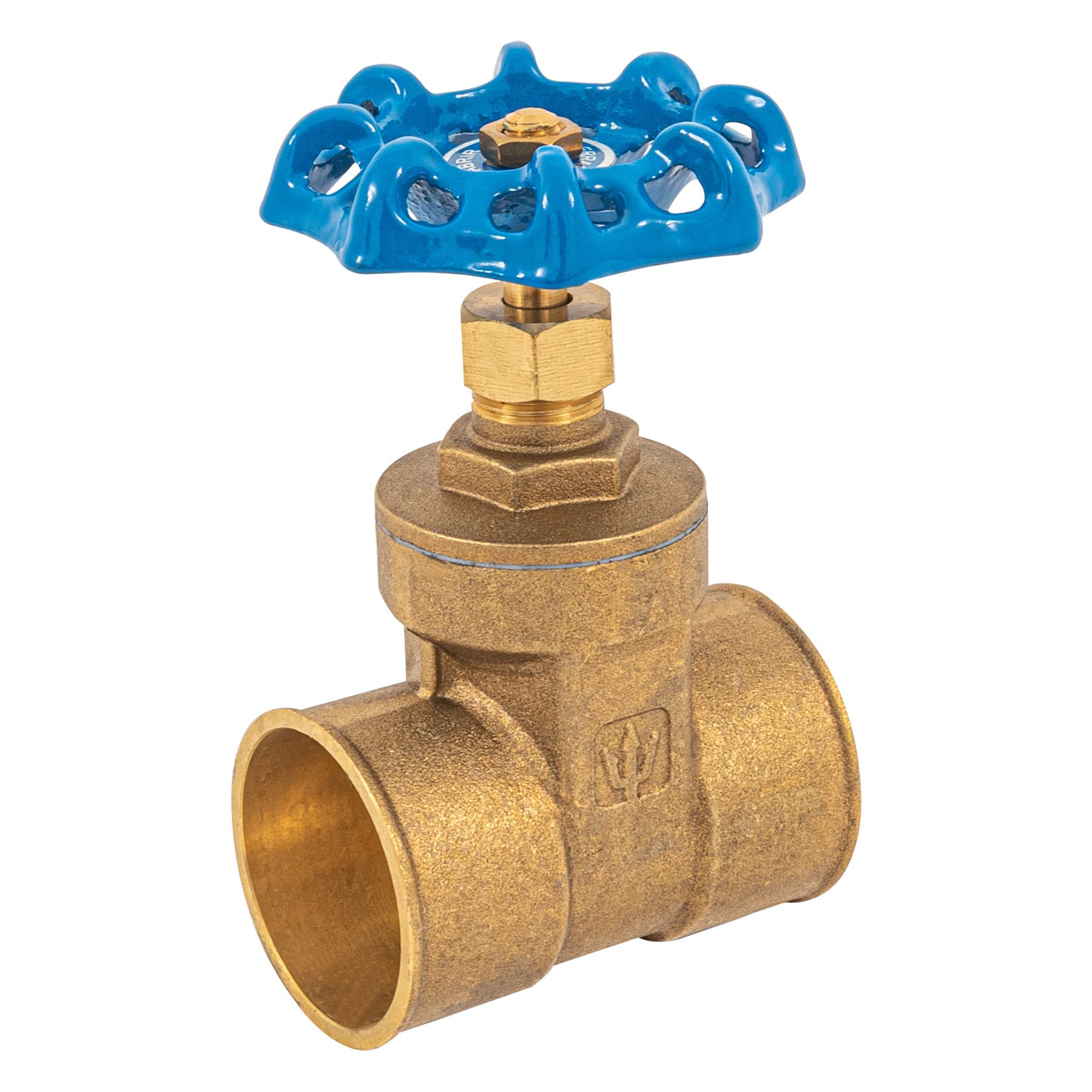 Válvula de compuerta de latón soldable de 1 1/2", Foset