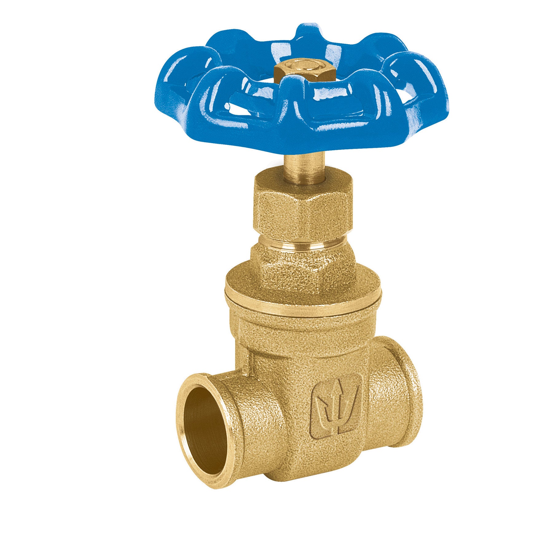 Válvula de compuerta de latón soldable de 1/2", Foset, COSO-1/2, 49023