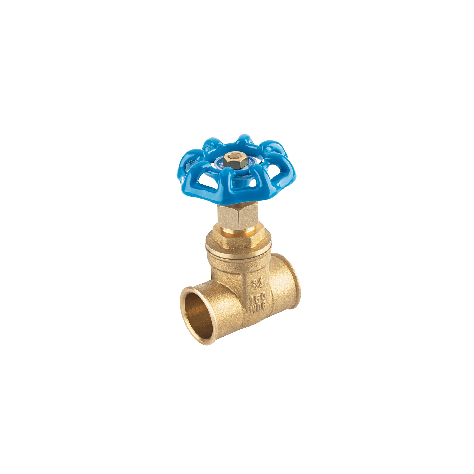 Válvula de compuerta de latón soldable de 3/4", Foset, COSO-3/4, 49024
