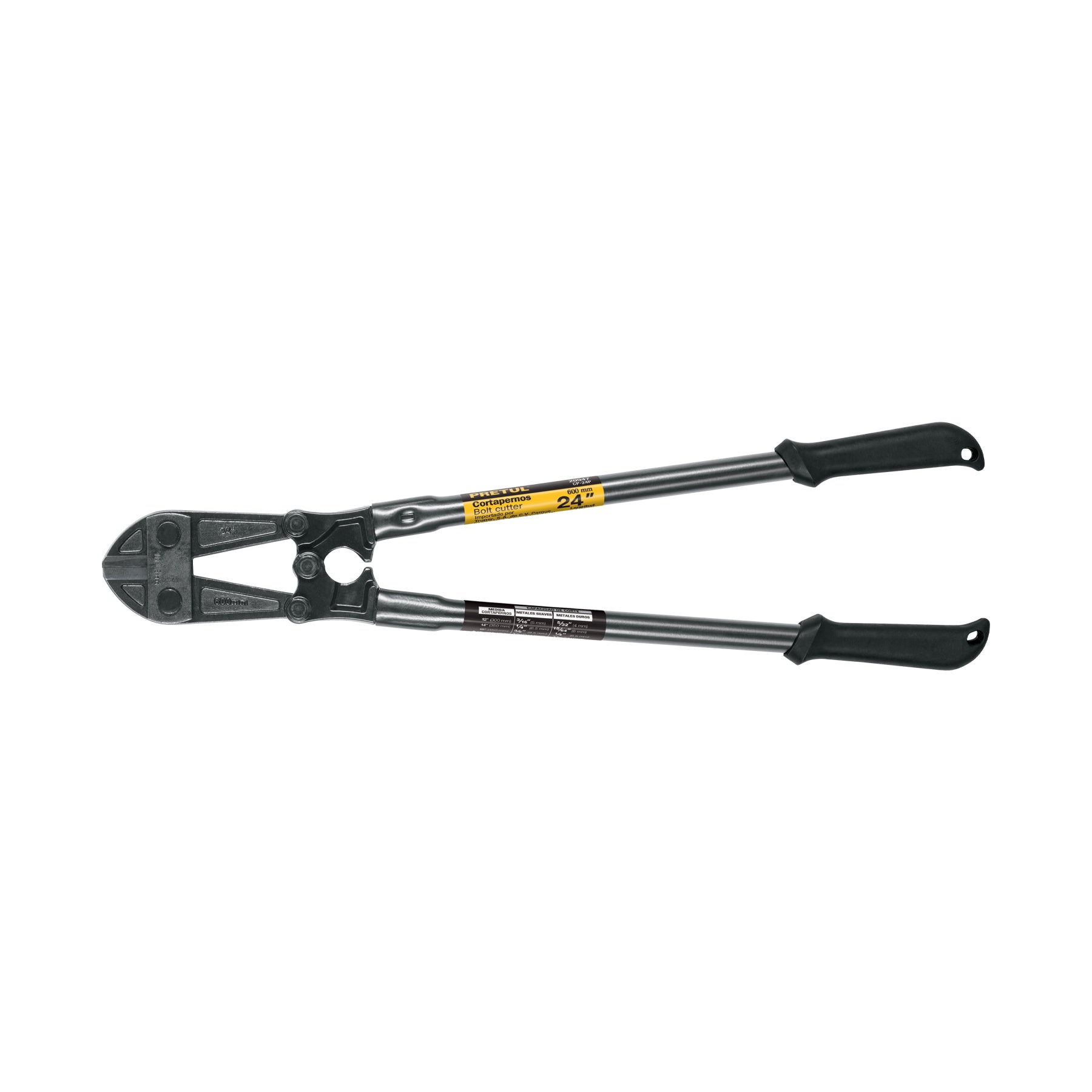 Cortapernos 24", mango tubular, Pretul