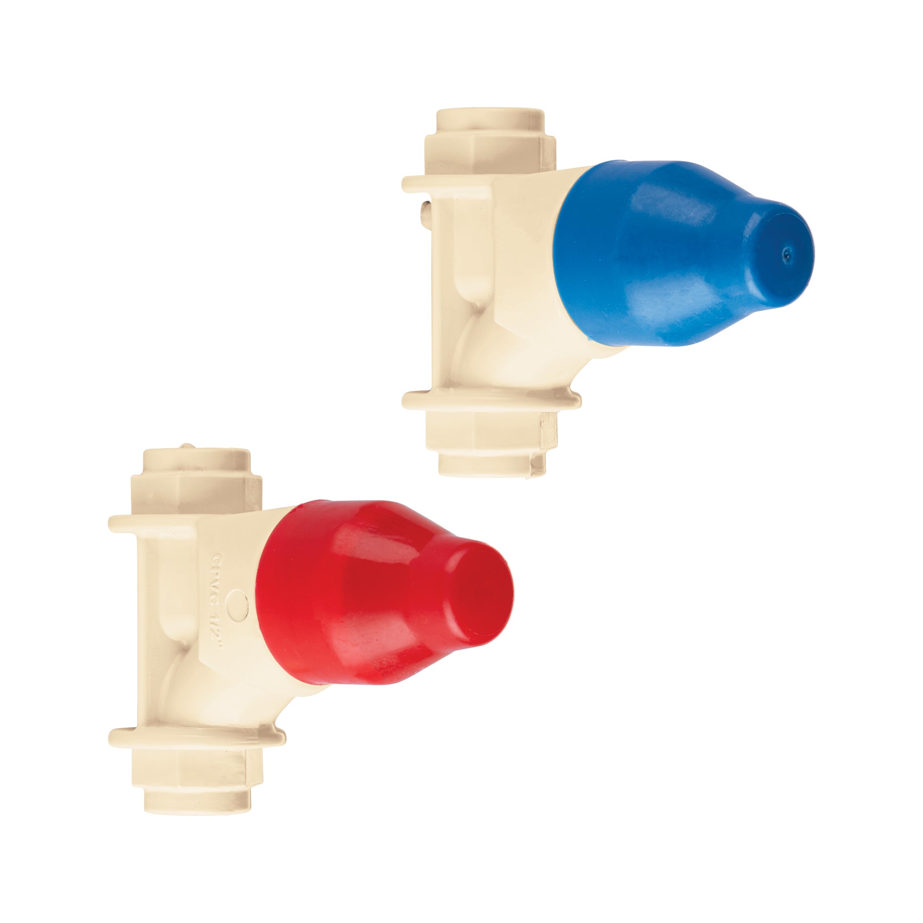 Juego de 2 llaves de empotrar CPVC 1/2" para regadera, Foset