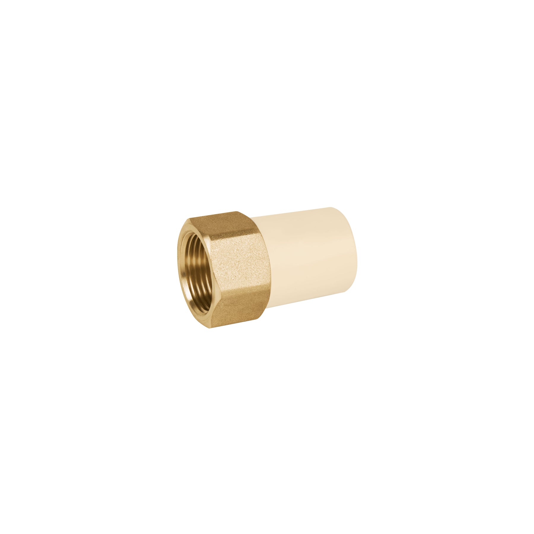 Adaptador hembra de CPVC 3/4" con inserto de latón, Foset