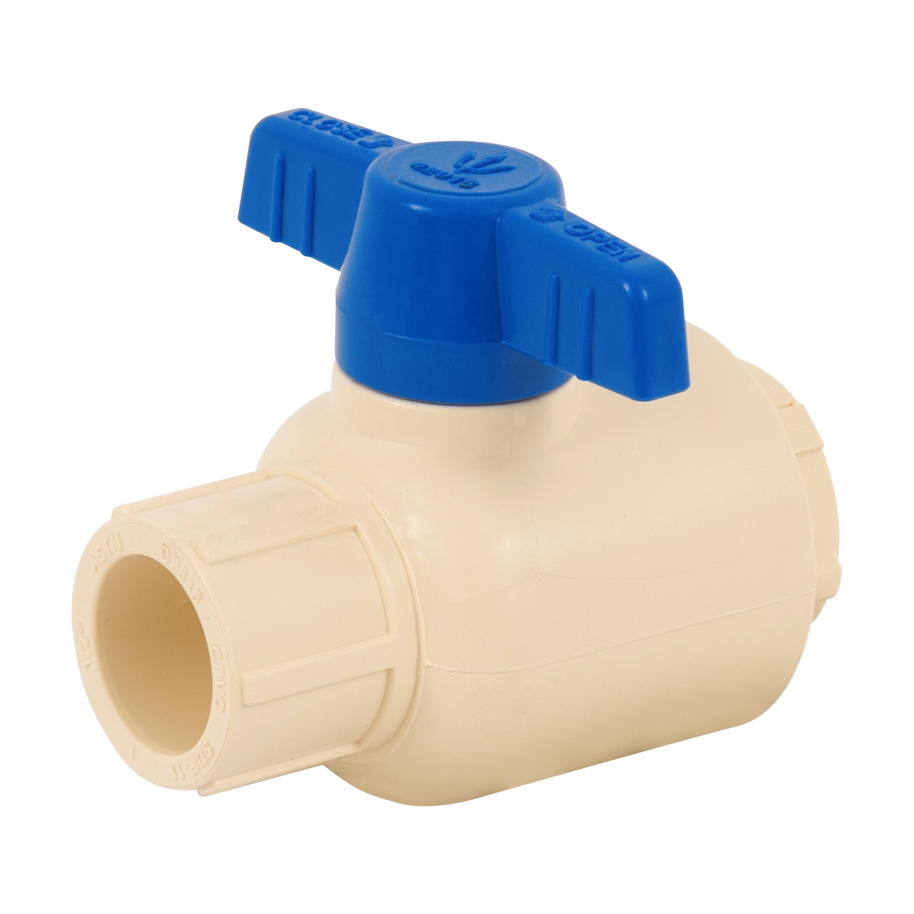 Válvula de esfera desmontable de CPVC de 1/2", Foset