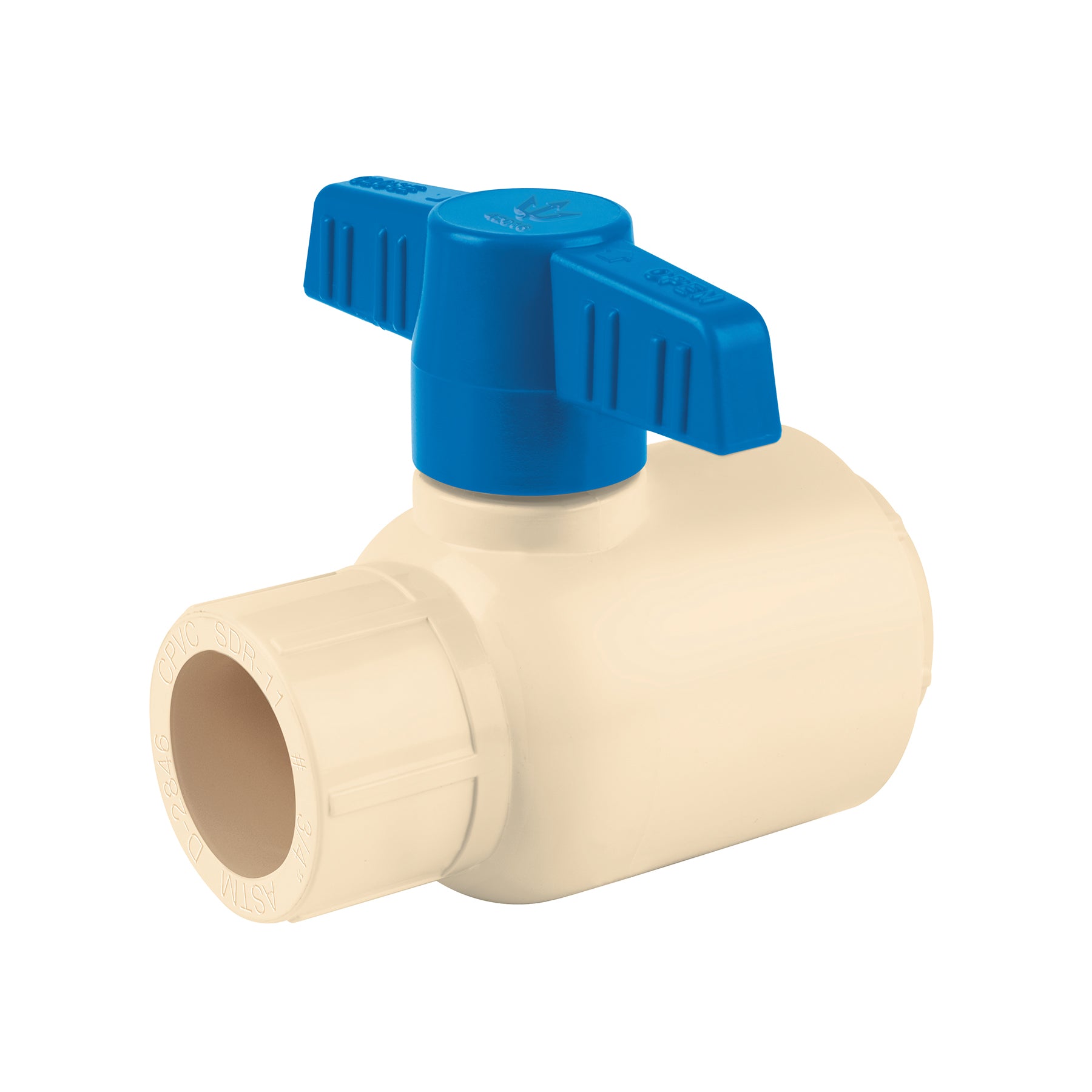 Válvula de esfera desmontable de CPVC de 3/4", Foset