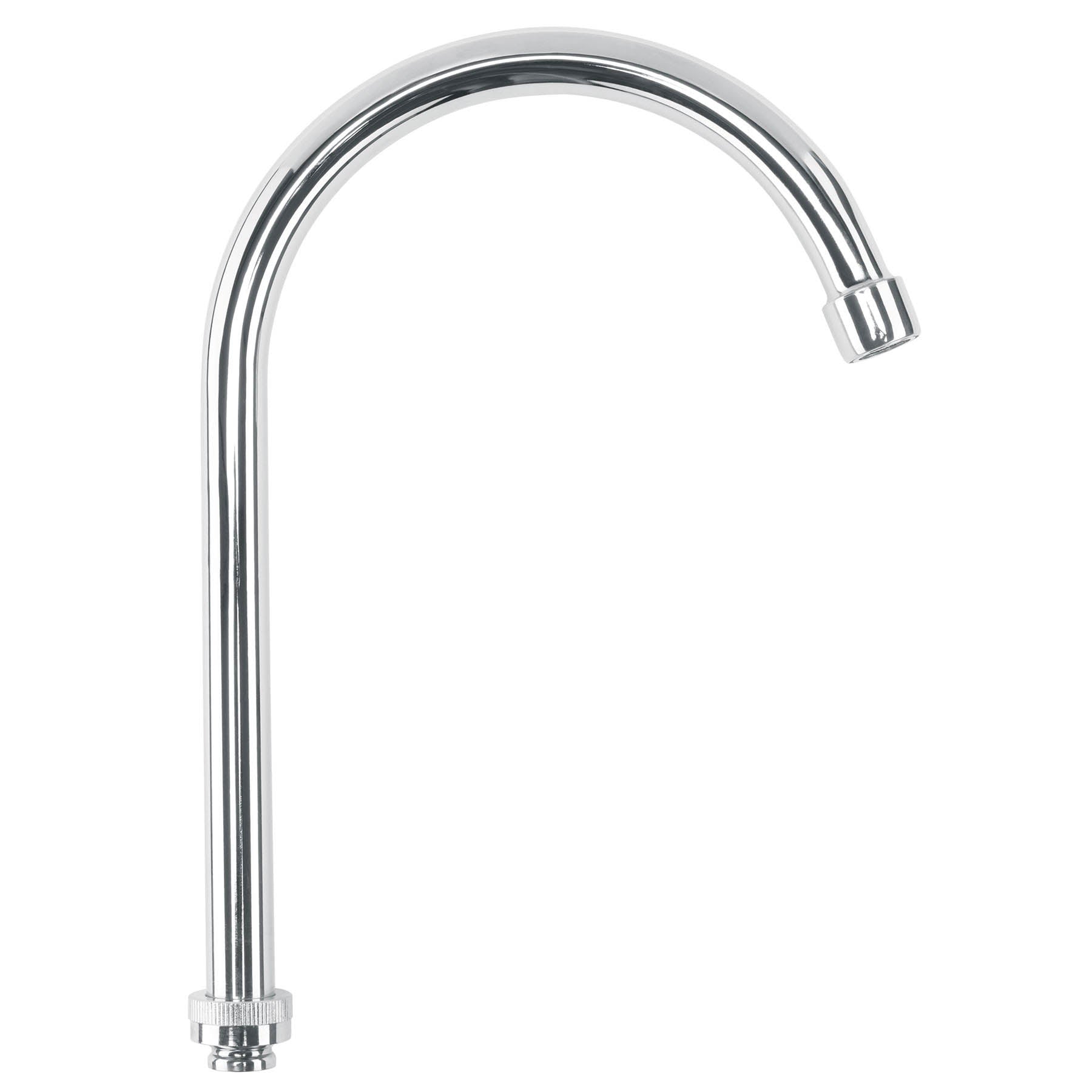 Cuello alto/curvo para mezcladora de fregadero, cromo, BASIC, Foset, CR-321, 45718