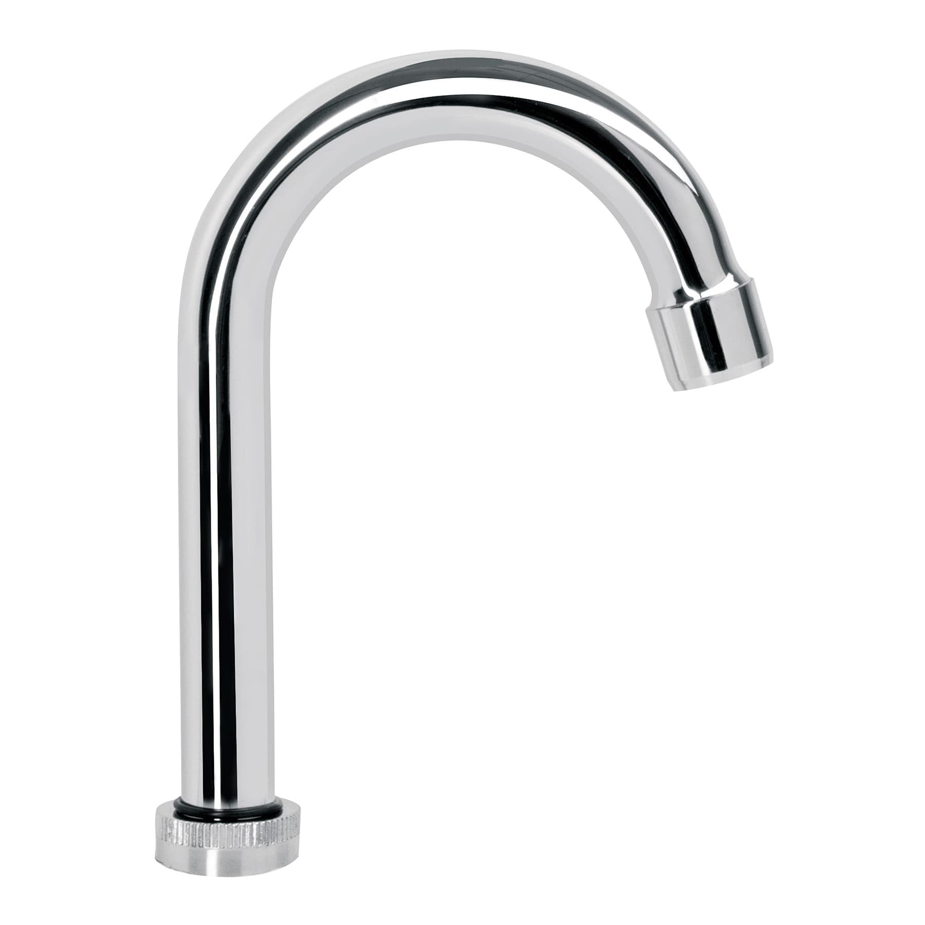 Cuello tipo bar para mezcladora de lavabo, cromo, BASIC, Foset, CRB-060, 49285
