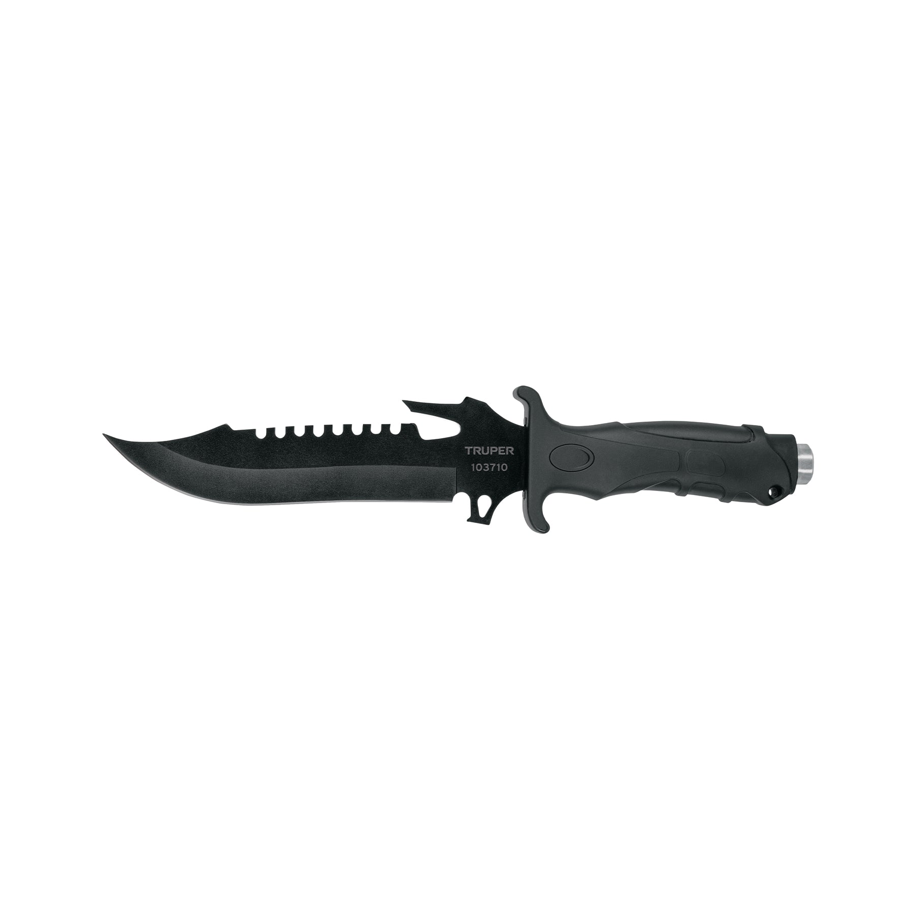 Cuchillo táctico para campismo 7", Truper