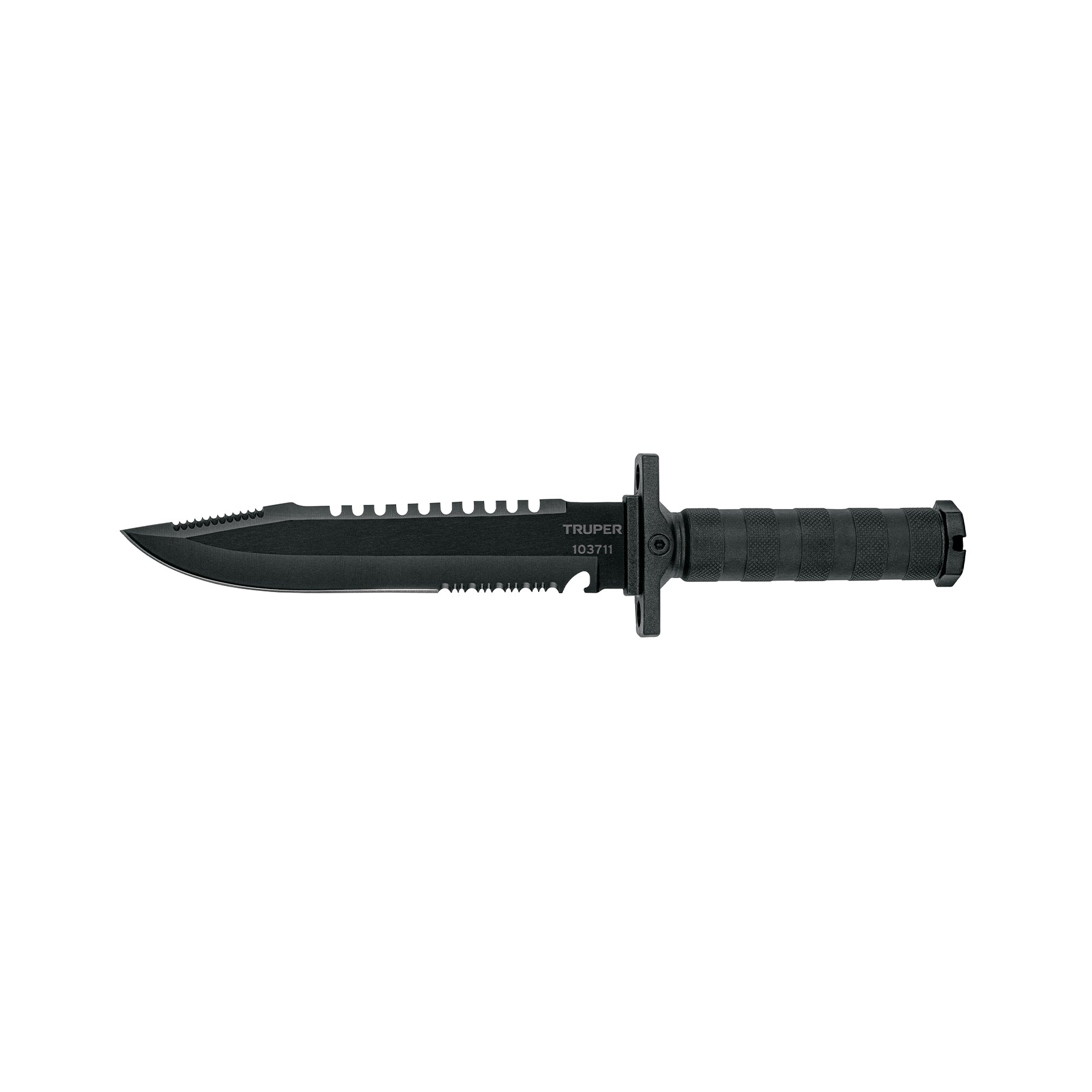 Cuchillo táctico de monte 8", Truper
