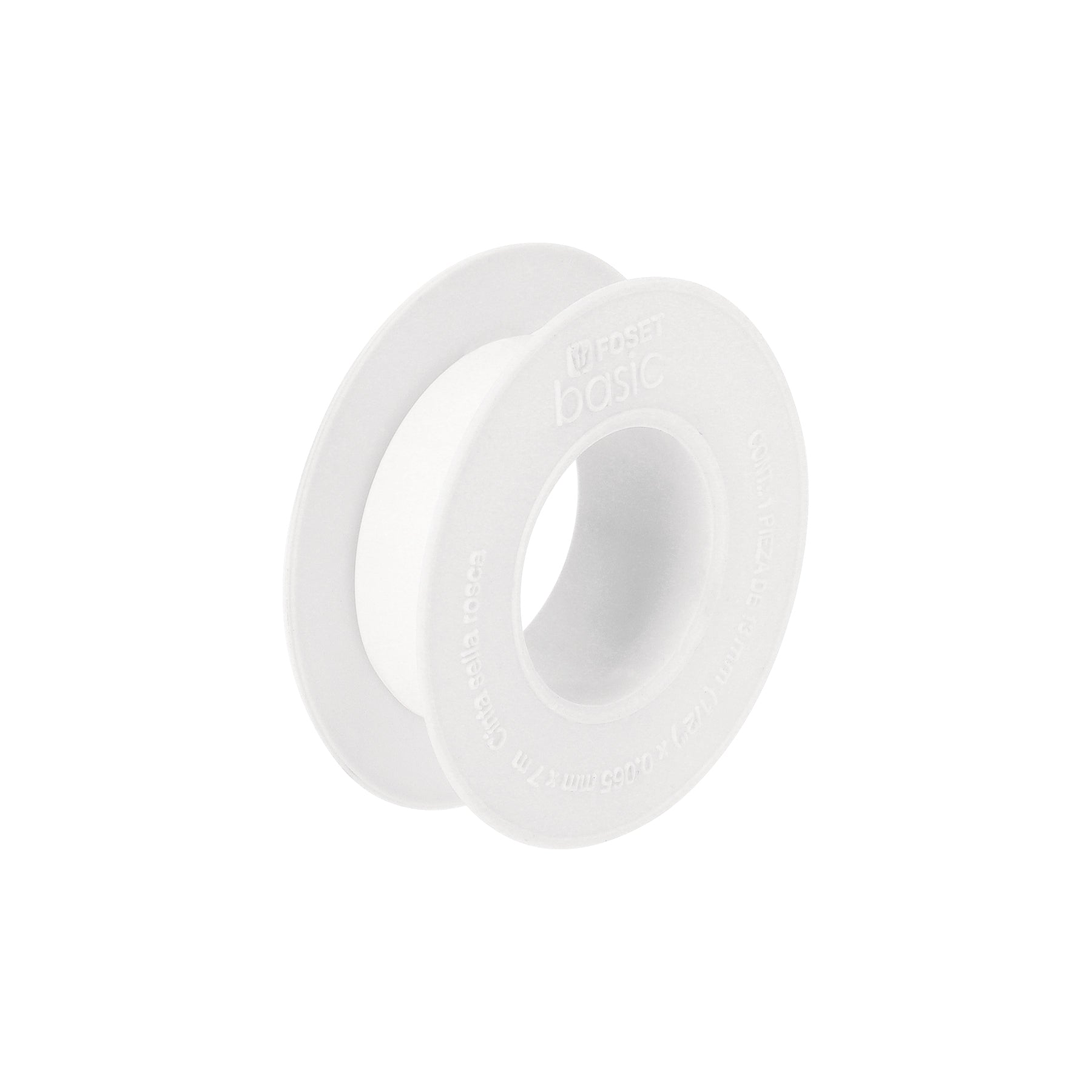 Cinta sella roscas 1/2" x 7 m, uso general, Foset Basic