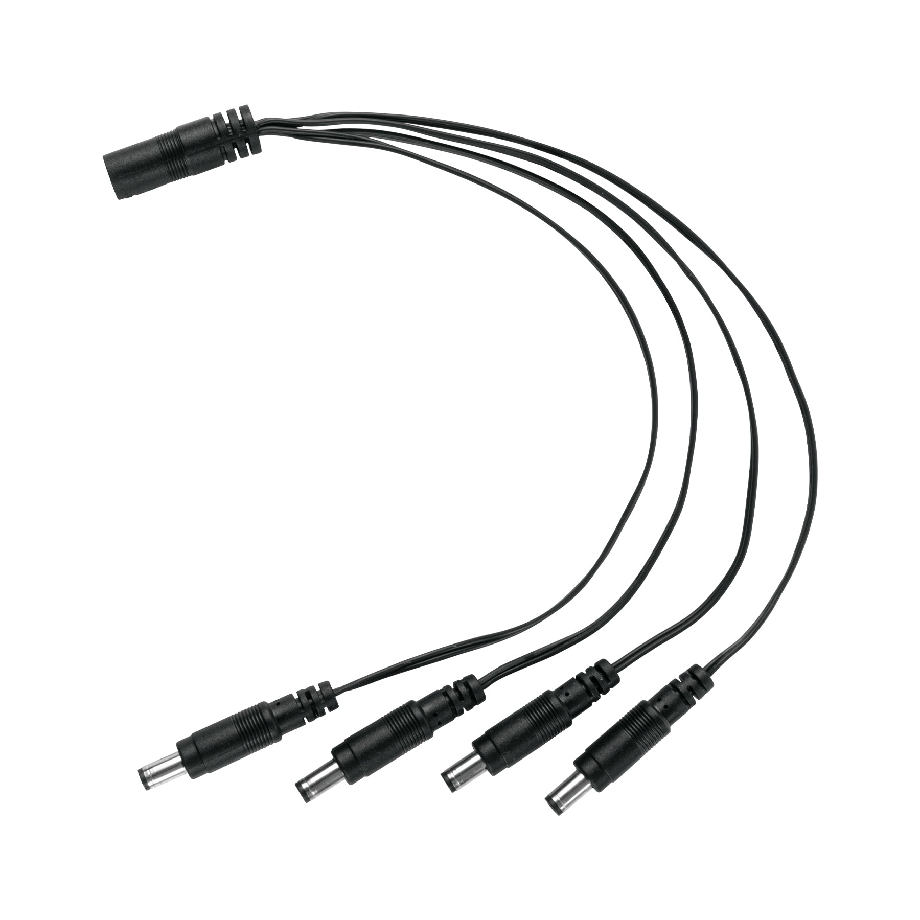 Cable Divisor de Energía tipo Pulpo 1 a 4 para CCTV, Volteck, CTV-14CP, 49788