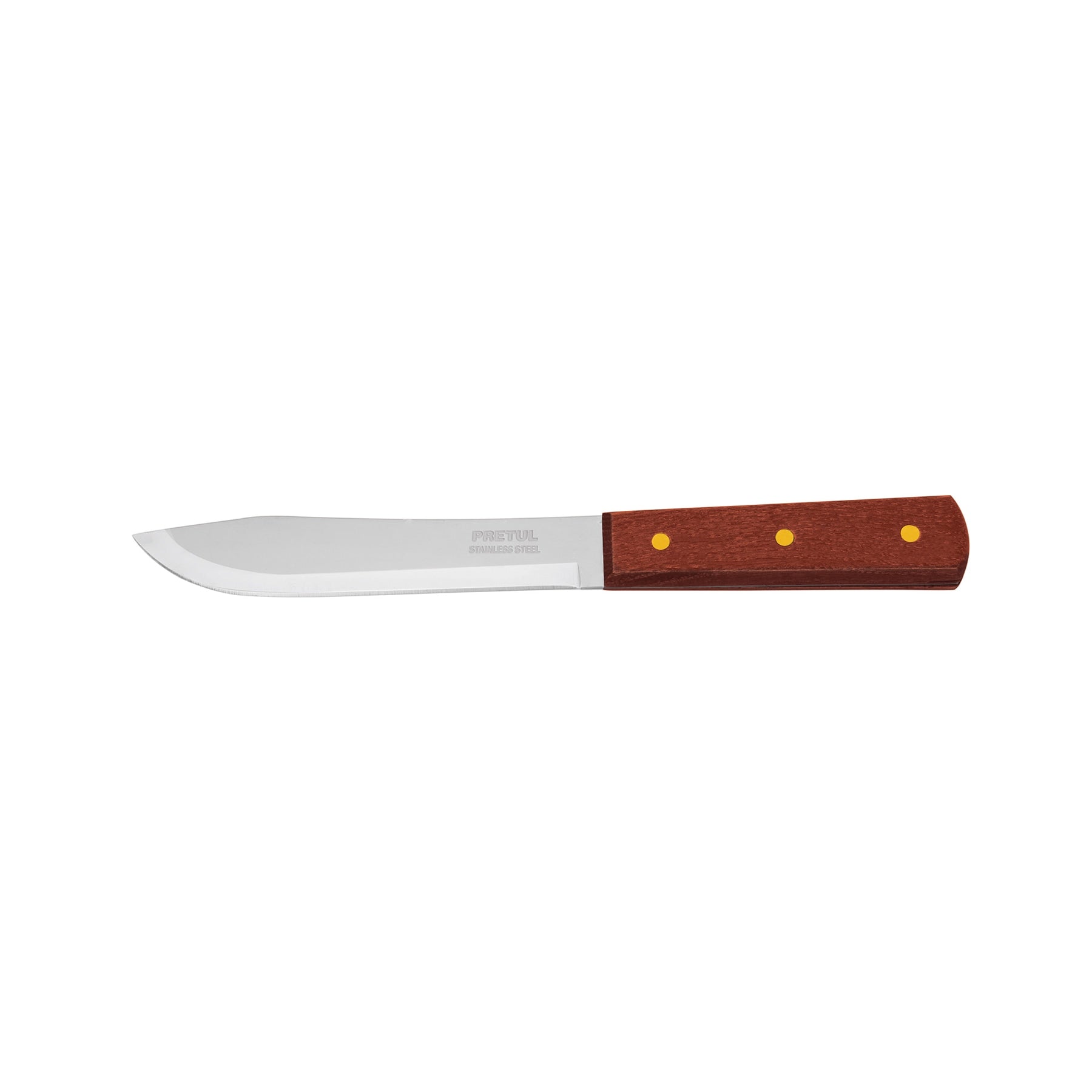 Cuchillo cebollero 6" mango de madera, Pretul