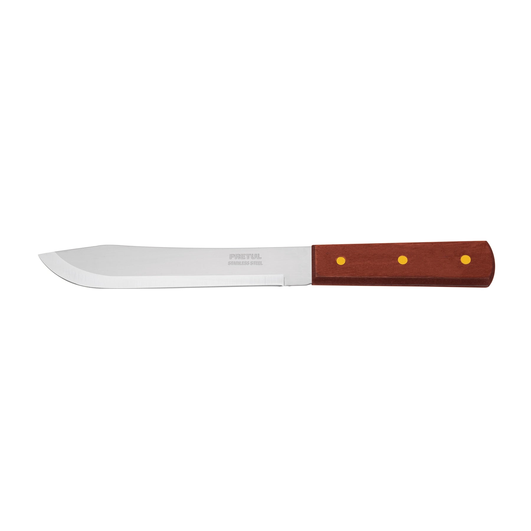 Cuchillo cebollero 7" mango de madera, Pretul