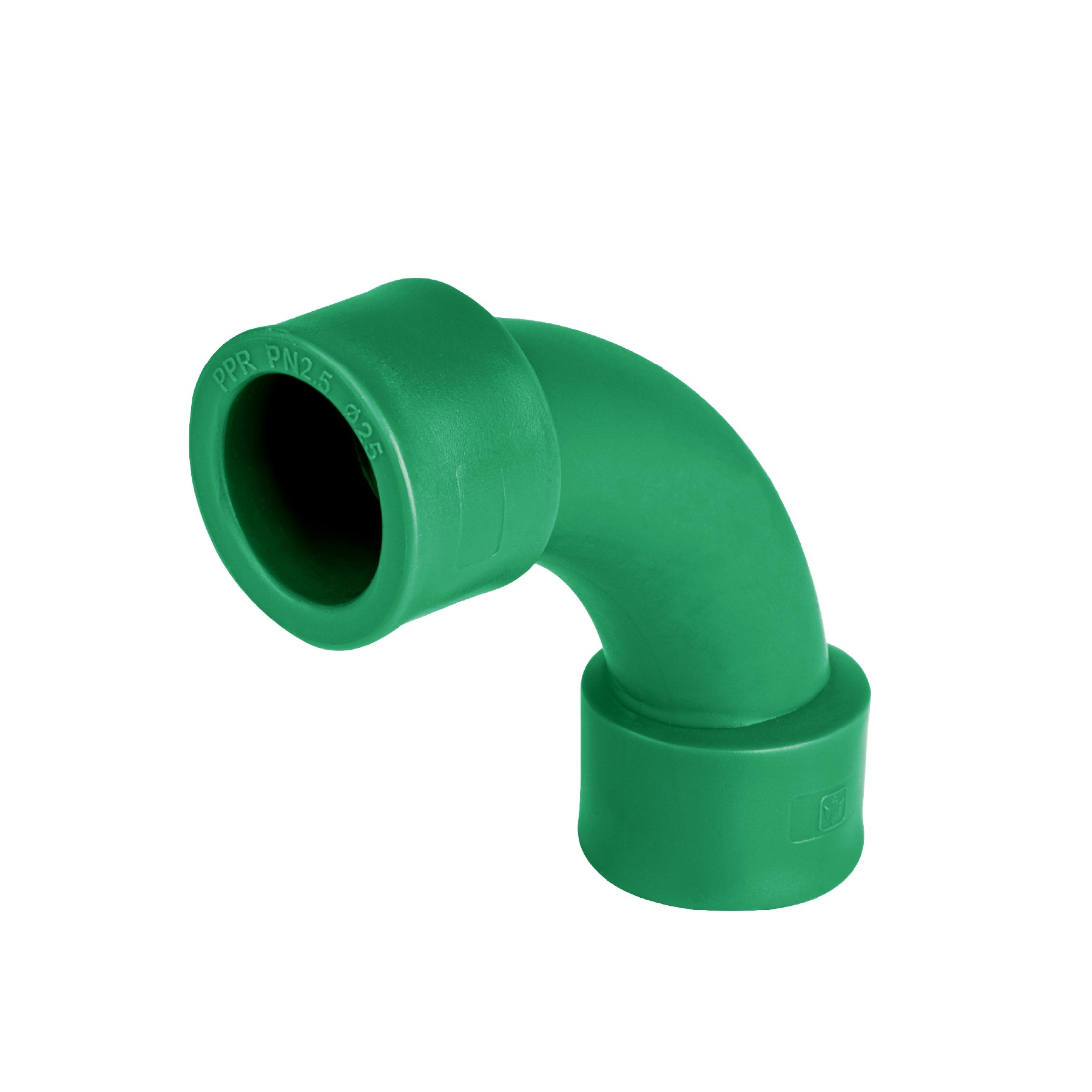Curva 90∞ de PPR, 3/4" (25mm), Foset