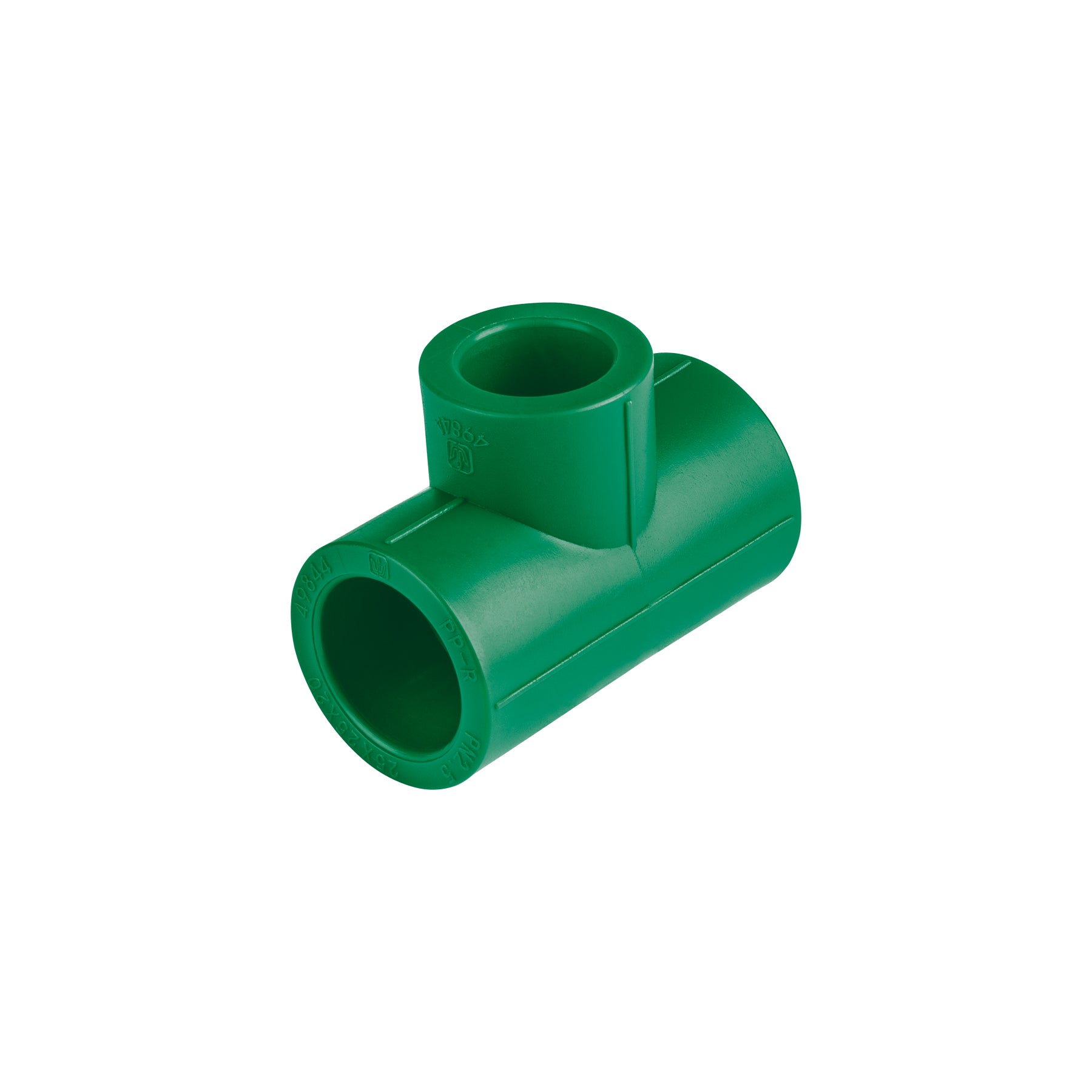 Tee reducida de PPR 3/4" x 3/4" x 1/2", Foset