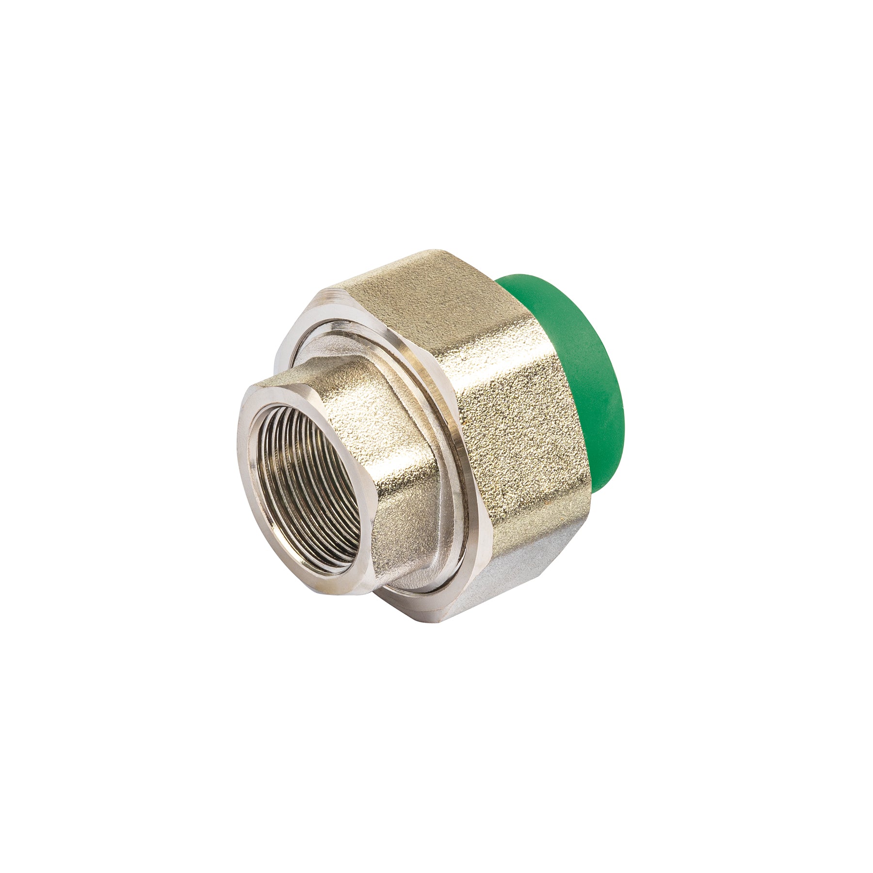Tuerca unión PPR, mixta inserto metálico, 3/4", Foset, CV-982, 49817
